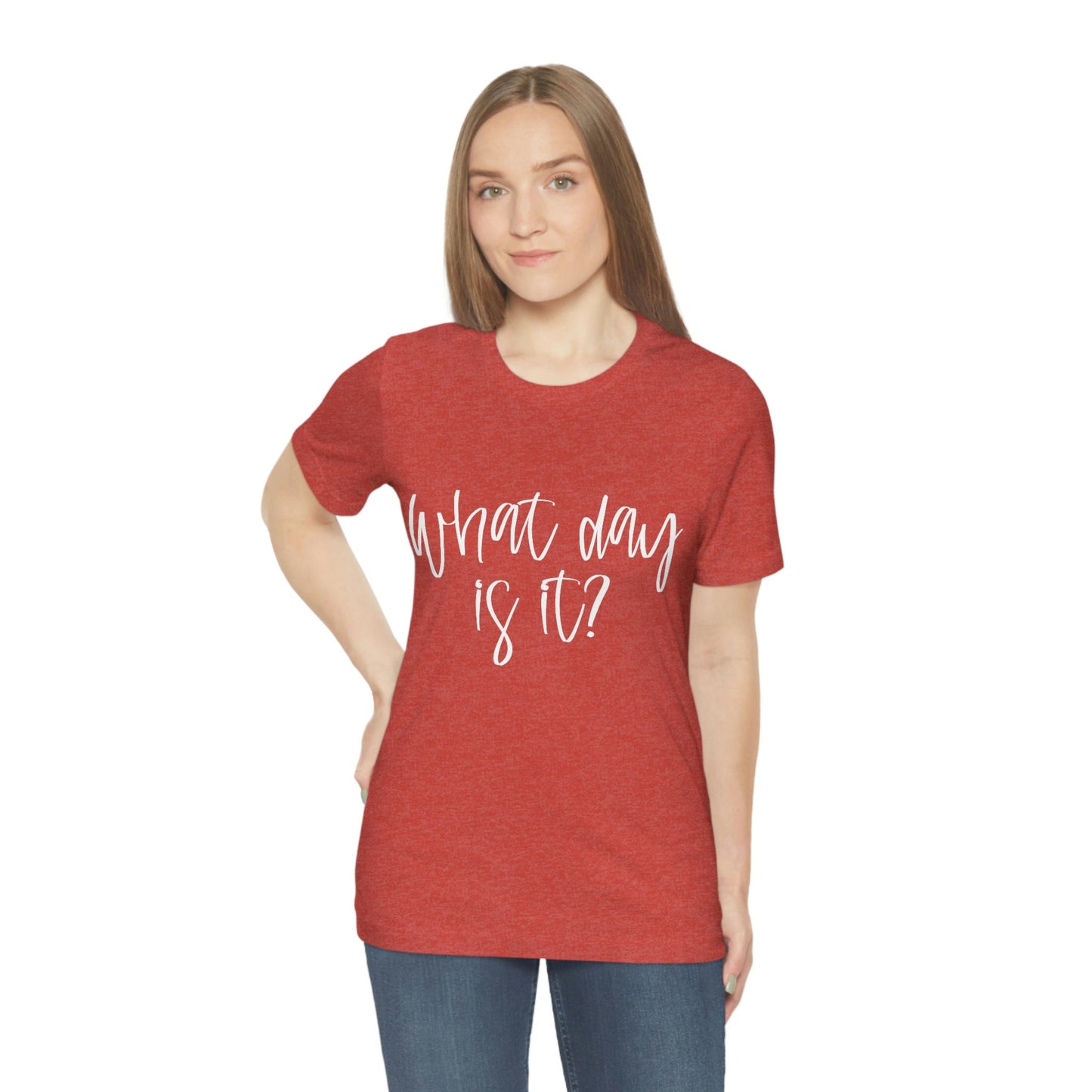 T-shirt « Quel jour est-il ? », « T-shirt pour adultes », « Cadeau pour les parents », « T-shirt pour maman », « T-shirt pour adultes », « T-shirt avec humour », « T-shirt pour parents adultes cool »