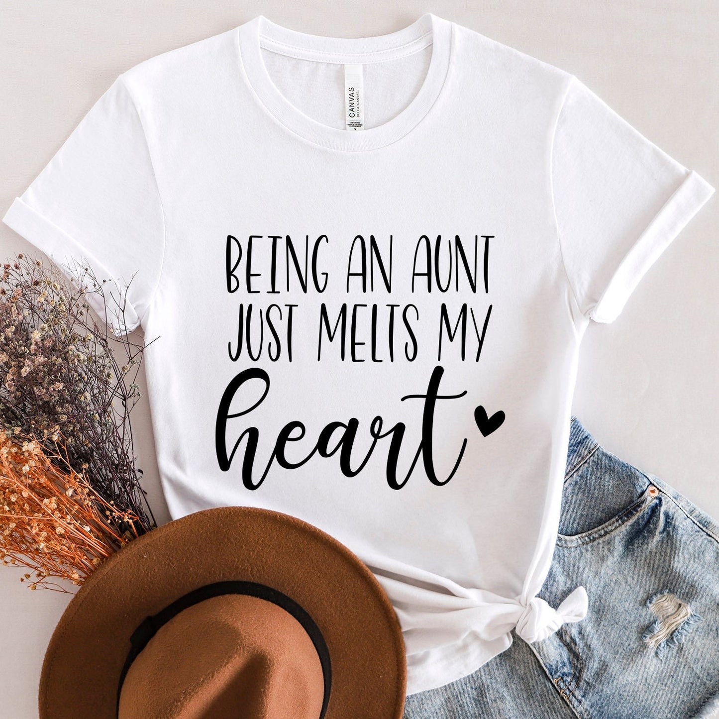 T-shirt for Aunt, Auntie T-Shirt, Auntie Gift, Aunt Shirt, Gift for Aunt, Aunt Gift, Gift for Sister, Auntie Birthday Gift, Mother's Day Tee