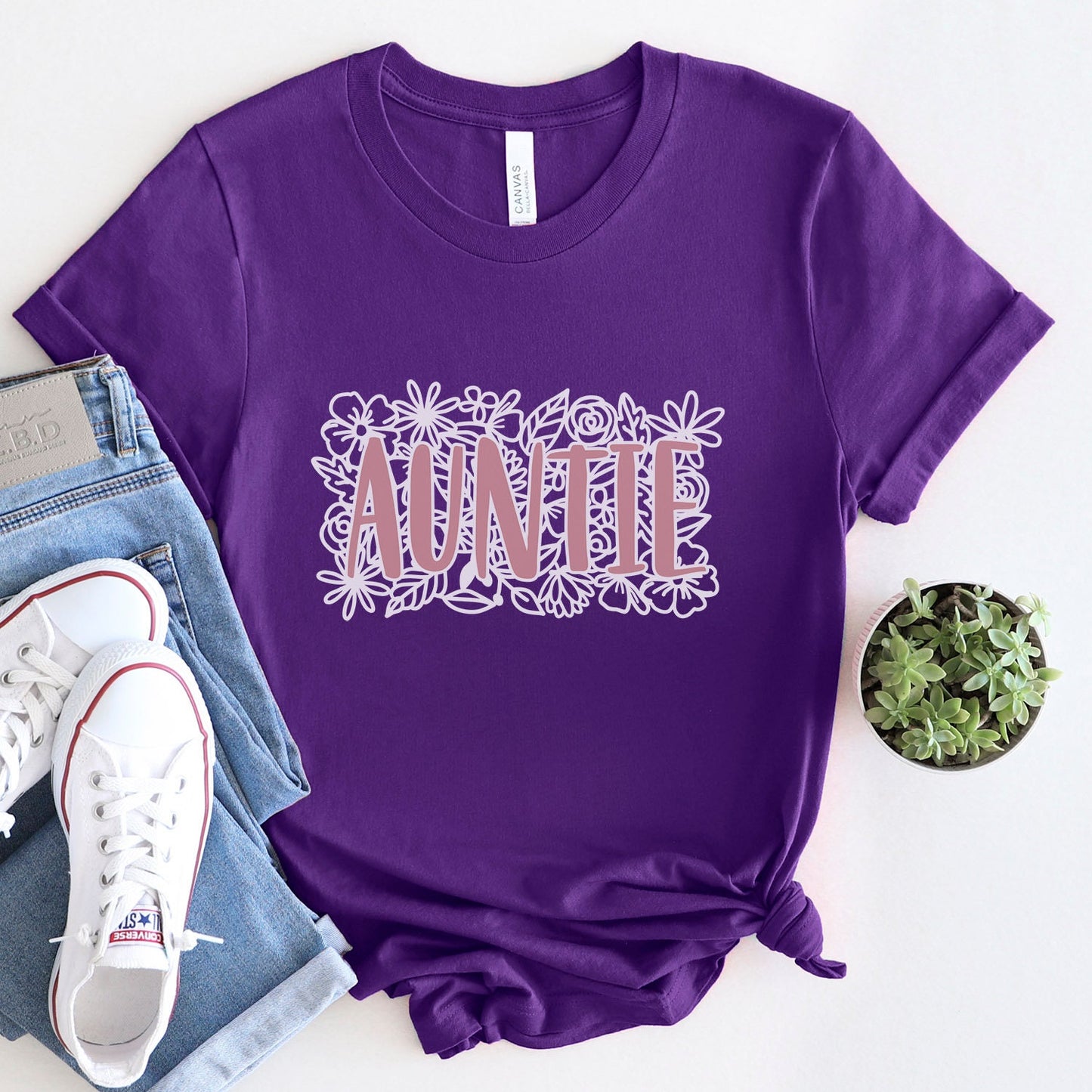 Aunt T-Shirt, T-shirt for Aunt, Auntie T-Shirt, Auntie Gift, Gift for Aunt, Gift for Sister, Auntie Birthday Gift, Mother's Day T-shirt