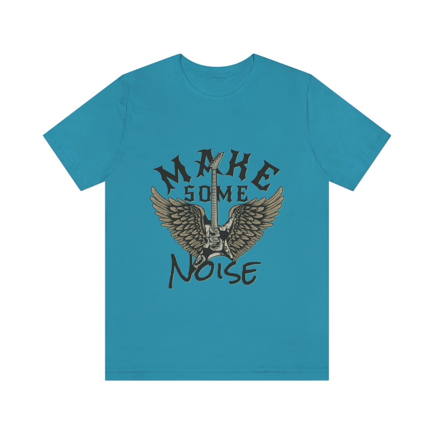 T-shirt Make Some Noise, T-shirt Rock And Roll, T-shirt Musique, T-shirt Guitare, T-shirt Groupe de Musique, Cadeau Pour Elle, Cadeau Pour Lui, T-shirt Groupe de Rock