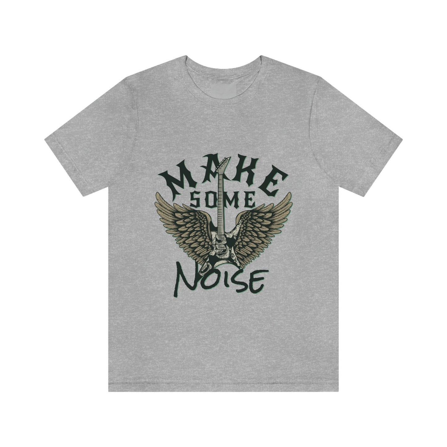 T-shirt Make Some Noise, T-shirt Rock And Roll, T-shirt Musique, T-shirt Guitare, T-shirt Groupe de Musique, Cadeau Pour Elle, Cadeau Pour Lui, T-shirt Groupe de Rock