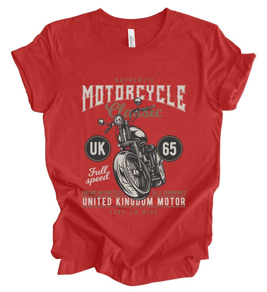 Live to Ride Motorcycle T-Shirt, Rider Shirt, Shirt for Motorcycle Lovers, Biker Shirt, Motorcycle Lover Shirt, Motorcycle Gifts