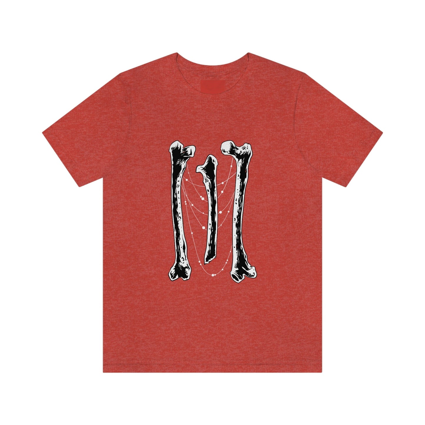 T-shirt Bones, T-shirt Horreur, T-shirt Squelette, T-shirt Crâne, T-shirt Amérindien, T-shirt Gothique, Vêtements de Sorcière, T-shirt Fantastique et Mythe