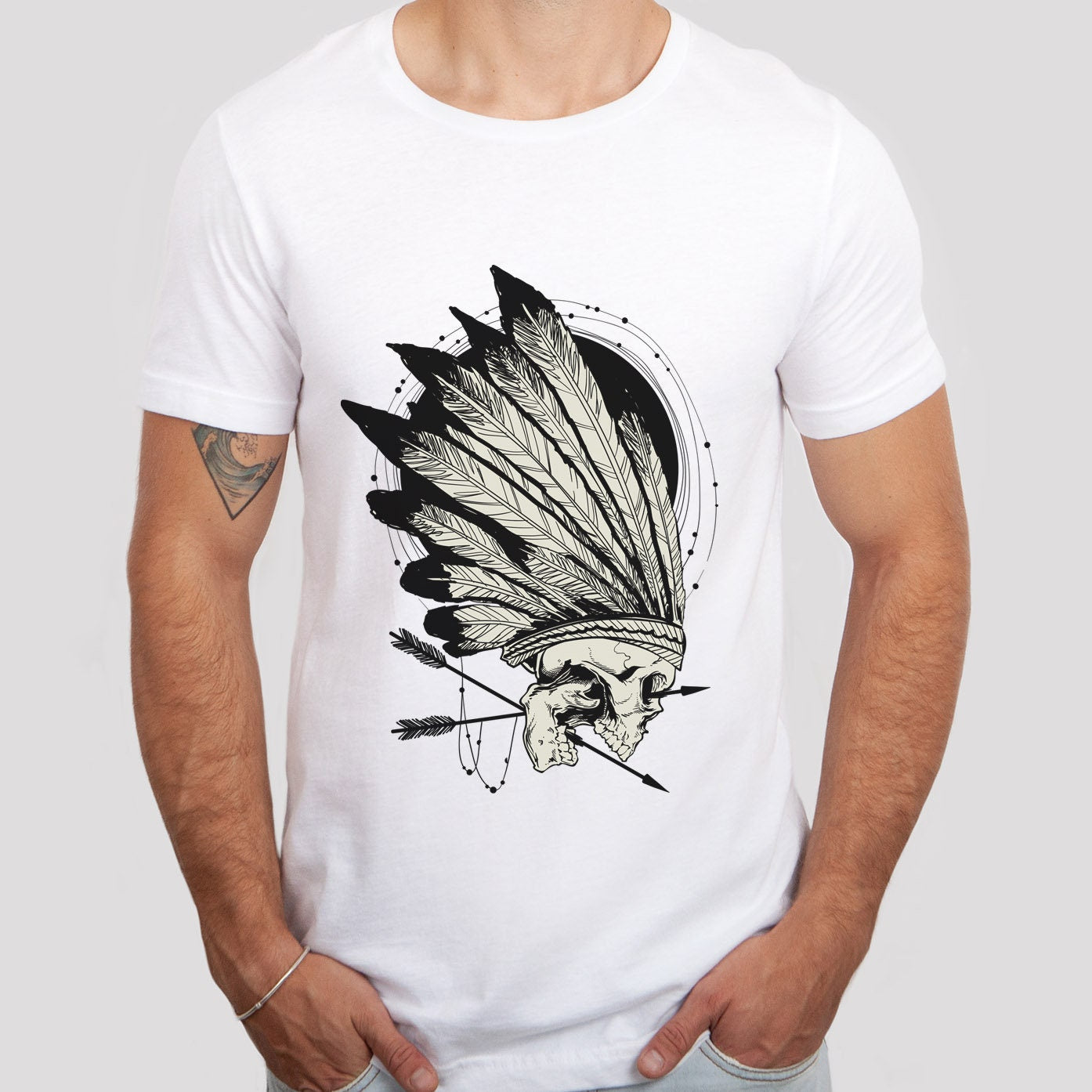 T-shirt Conquérants, T-shirt Crâne Squelette, T-shirt Plumes Indiennes, T-shirt Moto, T-shirt Rider, T-shirt Biker, T-shirt Rockers