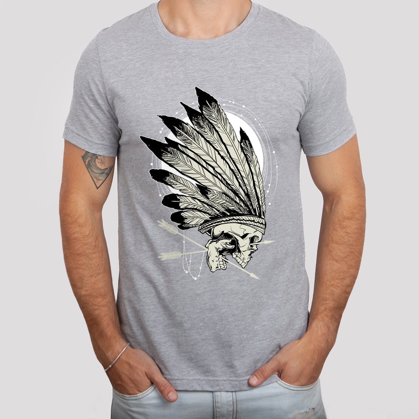 T-shirt Conquérants, T-shirt Crâne Squelette, T-shirt Plumes Indiennes, T-shirt Moto, T-shirt Rider, T-shirt Biker, T-shirt Rockers