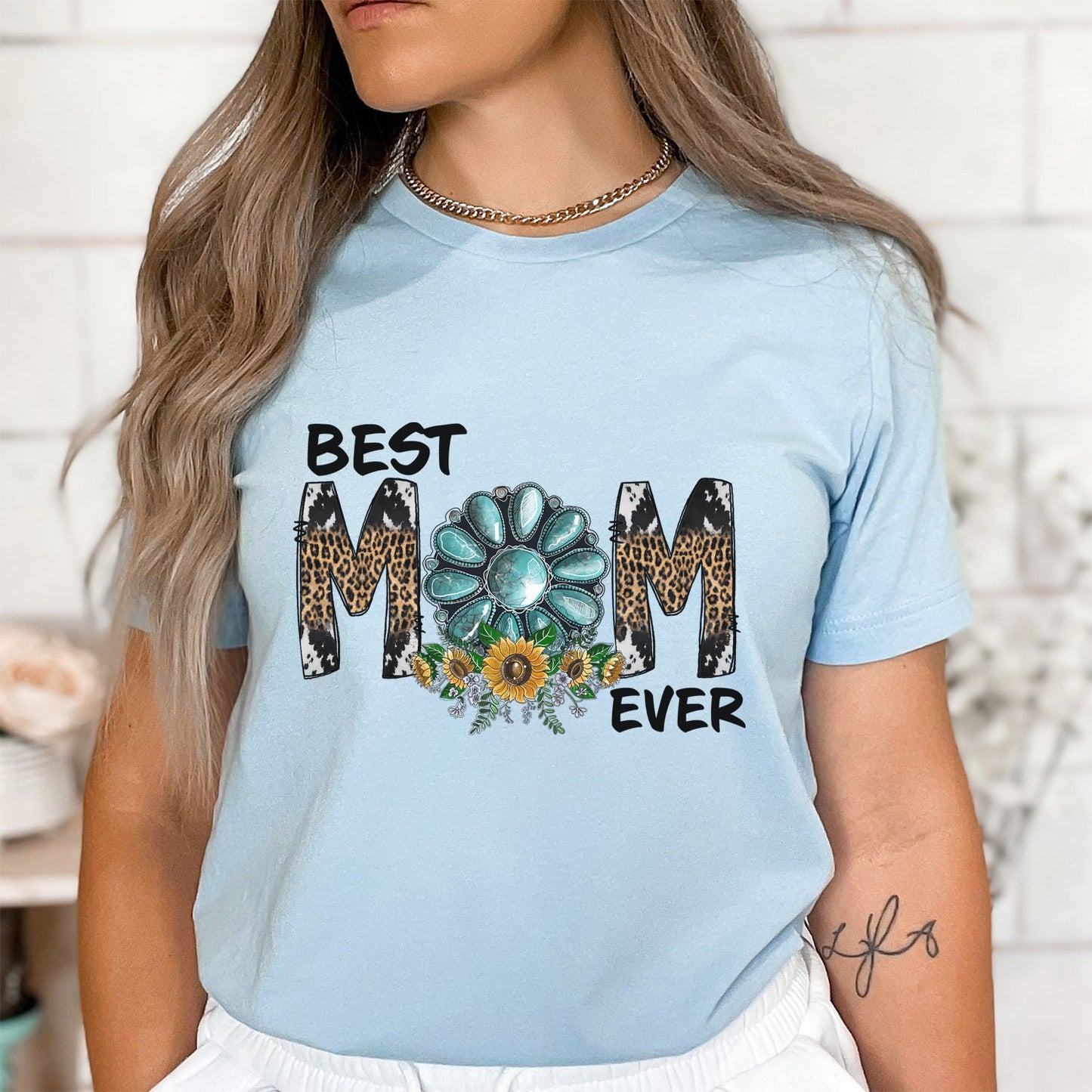 Meilleure maman de tous les temps, chemise pour maman, meilleure chemise pour maman, cadeau pour maman, cadeau pour la fête des mères, chemise pour femme, t-shirt pour meilleure maman, chemise western