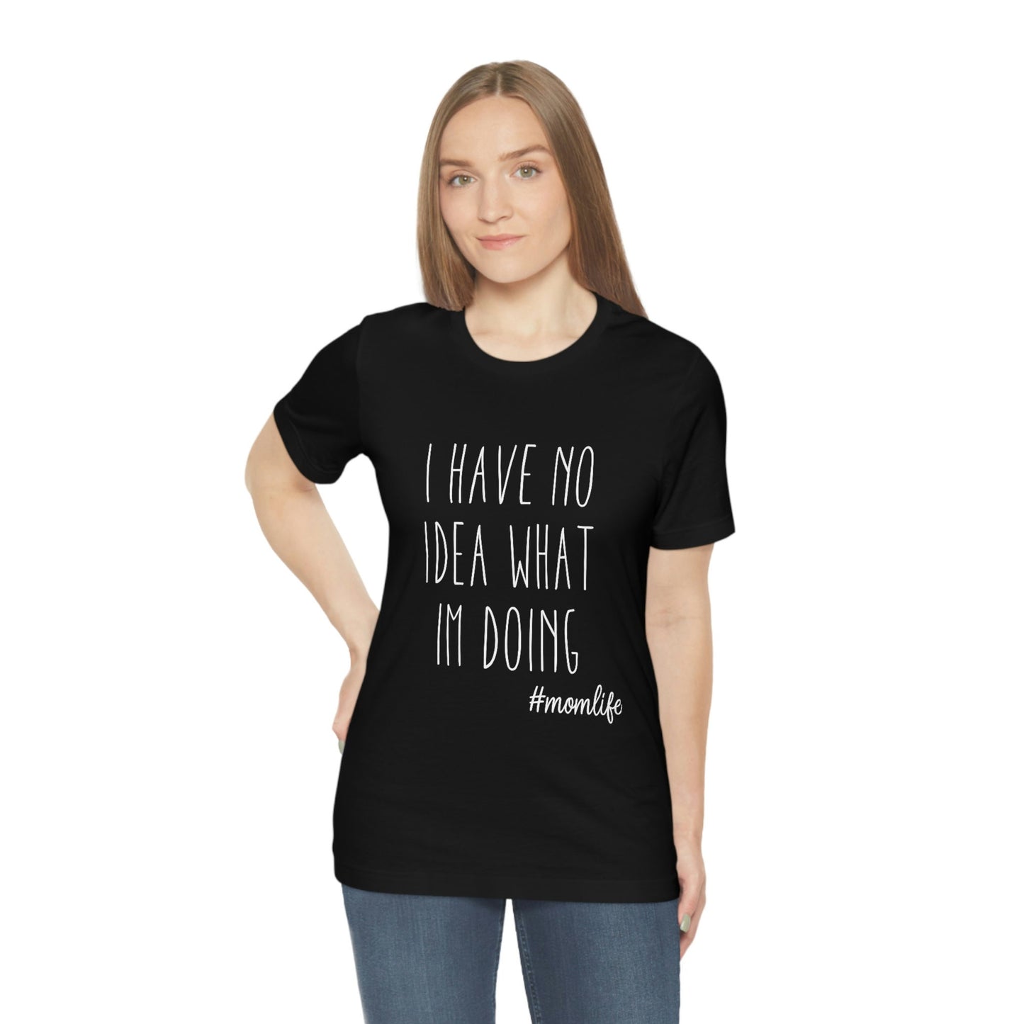 T-shirt « Je n'ai aucune idée de ce que je fais », T-shirt pour maman, T-shirt pour adulte, T-shirt avec dictons amusants, T-shirt pour mamans, T-shirt cadeau pour maman et papa