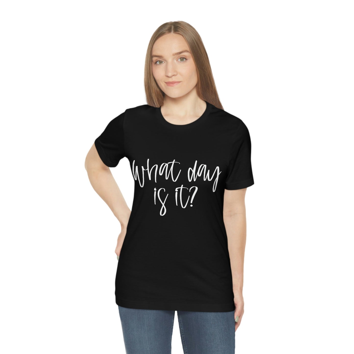 T-shirt « Quel jour est-il ? », « T-shirt pour adultes », « Cadeau pour les parents », « T-shirt pour maman », « T-shirt pour adultes », « T-shirt avec humour », « T-shirt pour parents adultes cool »