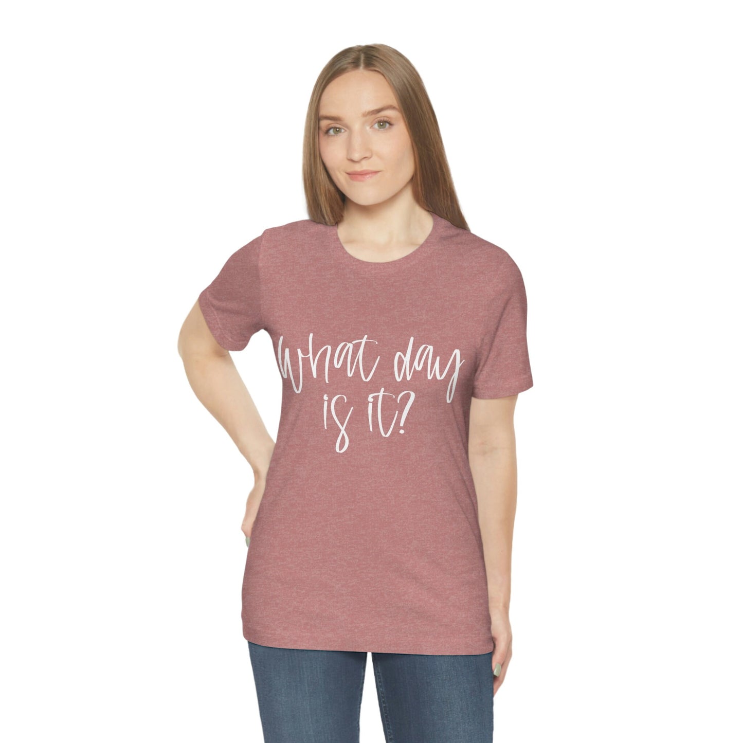 T-shirt « Quel jour est-il ? », « T-shirt pour adultes », « Cadeau pour les parents », « T-shirt pour maman », « T-shirt pour adultes », « T-shirt avec humour », « T-shirt pour parents adultes cool »