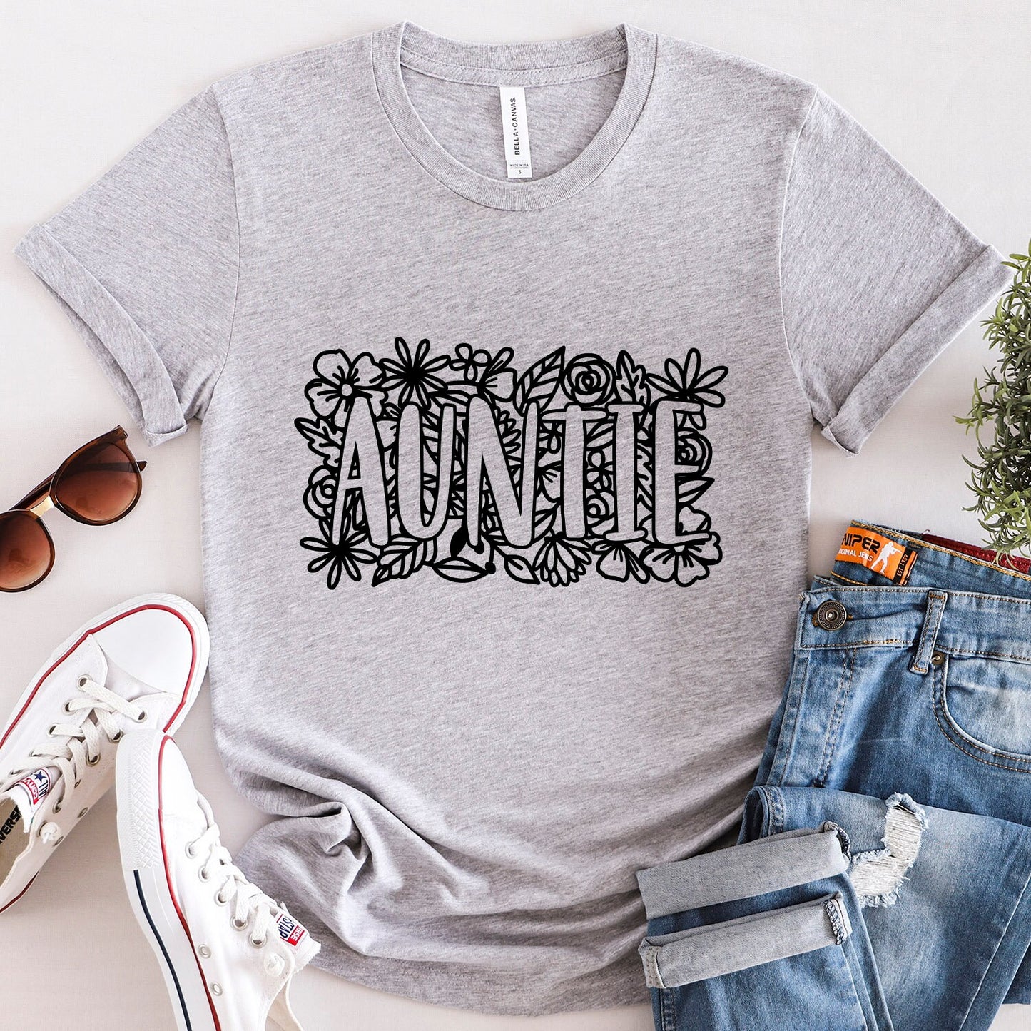 T-shirt pour tante, T-shirt tante, T-shirt cadeau tante, Cadeau pour tante, Cadeau tante, Cadeau pour sœur, Cadeau d'anniversaire tante, T-shirts humoristiques