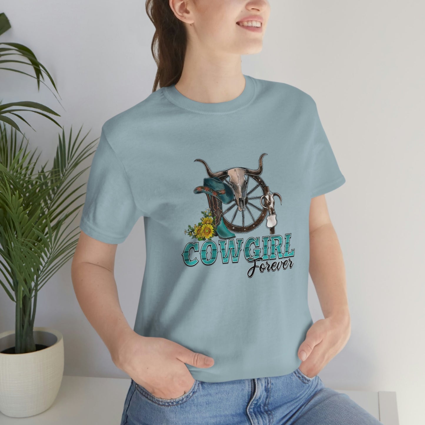 Cowgirl Forever T-Shirt, Country Shirt, Western Shirt, Southern Shirt, Cowgirl Shirt, Retro Shirt, Cowboy Shirt, Rodeo Gift Shirt