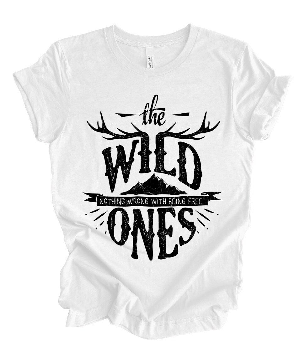 Wild T-Shirt, Wild Shirt, Adventure T-shirt, Nature Outdoor T-Shirt, Nature Shirt, Travel Shirt, Gifts for Traveler, Gift T-shirt