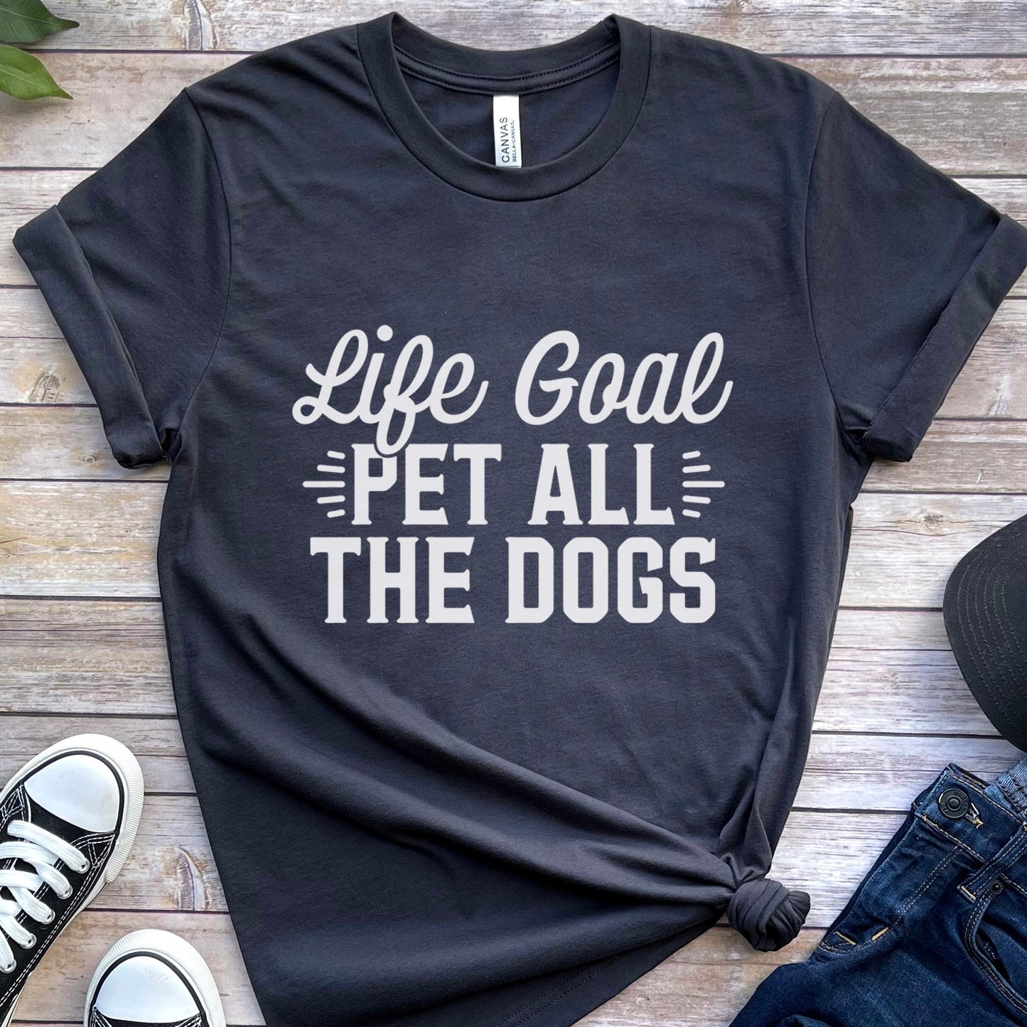 Pet All the Dogs -T-shirt, Pet Lovers T- shirt, T-shirt with Dog Quote, Dog Mom TShirt, Dog Dad Shirt, Dog Owner T-Shirt