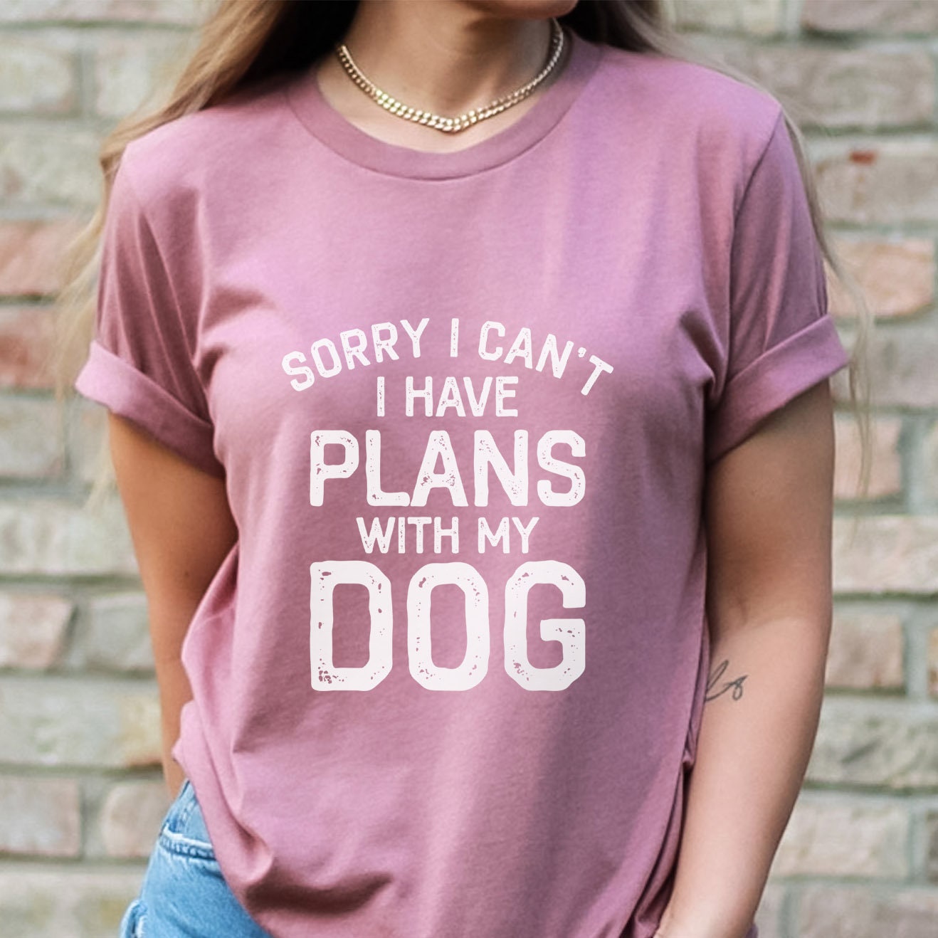 I have Plans with My Dog T-shirt, Dogs Lovers T-shirt, Dog Quote Shirt, Dog Mom or Dad T-Shirt, Dog Owner T Shirt, Pet Lover Shirt