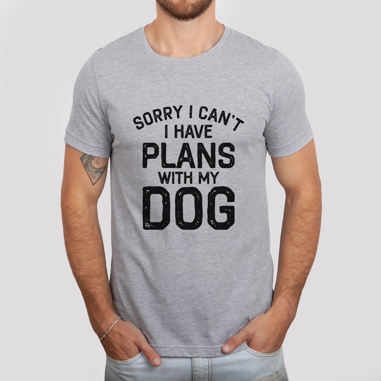 I have Plans with My Dog T-shirt, Dogs Lovers T-shirt, Dog Quote Shirt, Dog Mom or Dad T-Shirt, Dog Owner T Shirt, Pet Lover Shirt