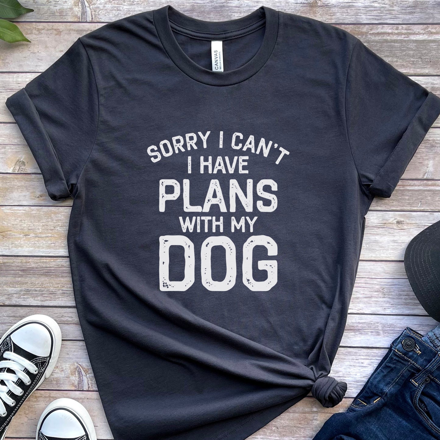 I have Plans with My Dog T-shirt, Dogs Lovers T-shirt, Dog Quote Shirt, Dog Mom or Dad T-Shirt, Dog Owner T Shirt, Pet Lover Shirt