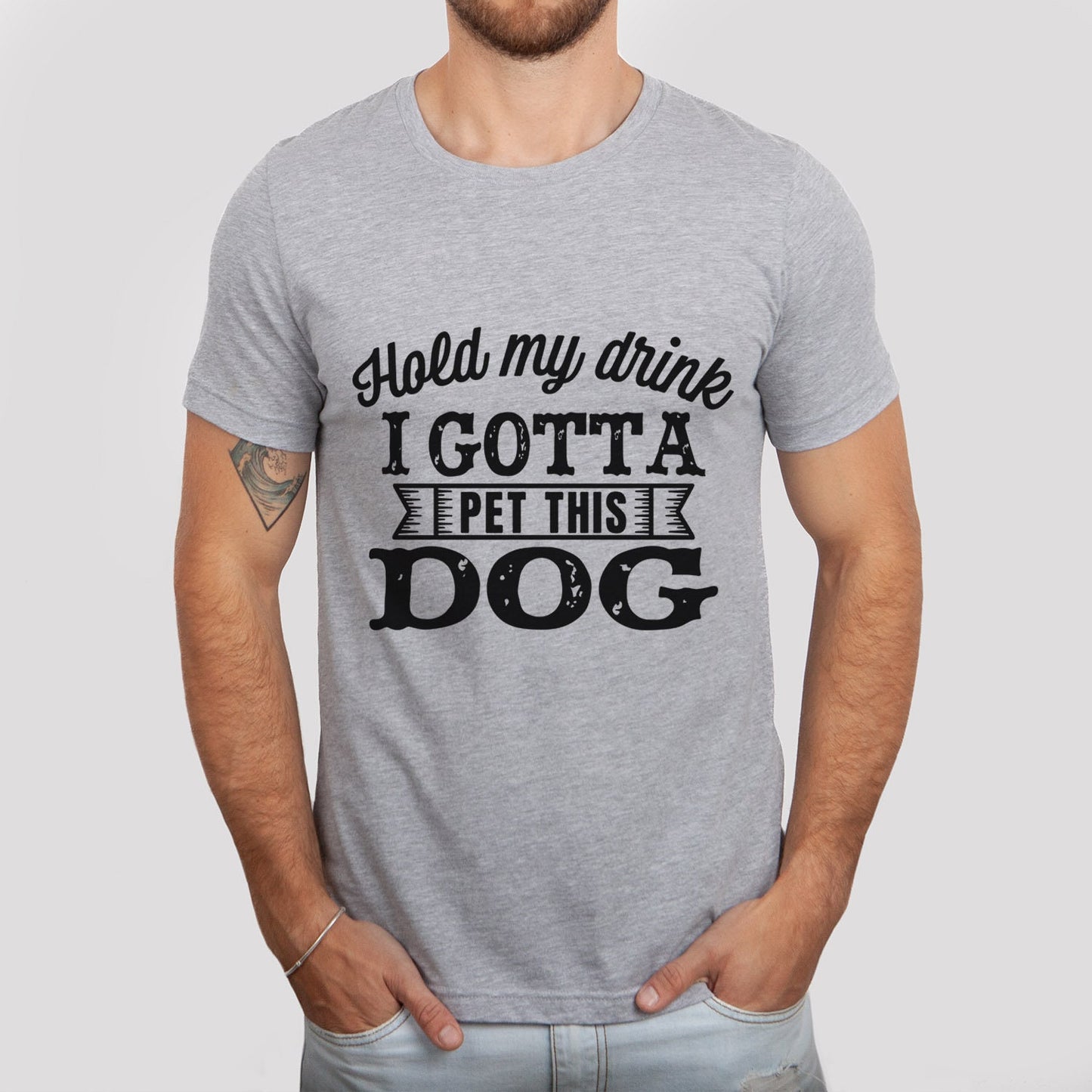 T-shirt « Je dois caresser ce chien », T-shirt pour amoureux des chiens, T-shirt avec citation sur les chiens, T-shirt pour maman de chien, T-shirt pour papa de chien, T-shirt pour propriétaire de chien, T-shirt pour amoureux des animaux