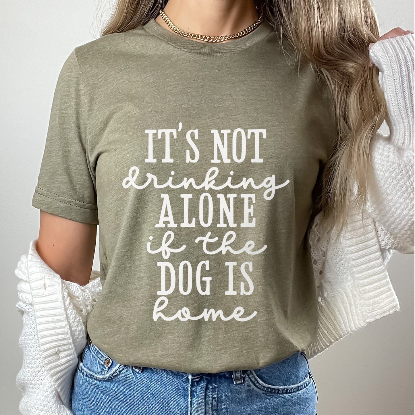 Dogs Lovers T-shirt, Dog Quote Shirt, Dog Mom T-Shirt, Dog Dad Shirt, Dog Owner Gift Shirt, Pet Lover Shirt, Dog is Home T-shirt