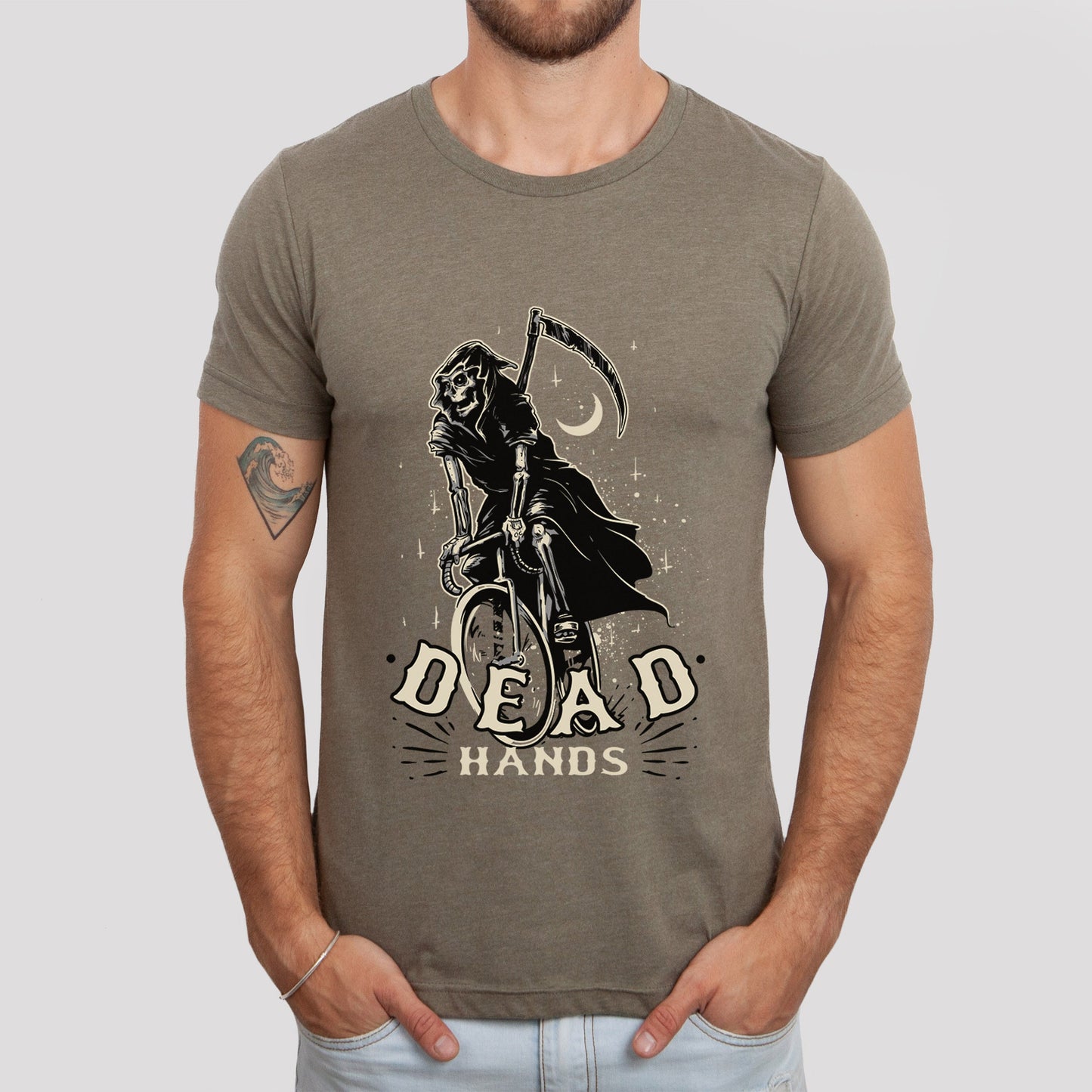 Devil T-shirt, Horror T-Shirt, Fantasy T-Shirt, Skeleton T-Shirt, Mystical Gift T-shirt, Gothic T-Shirt, Witchy Clothing