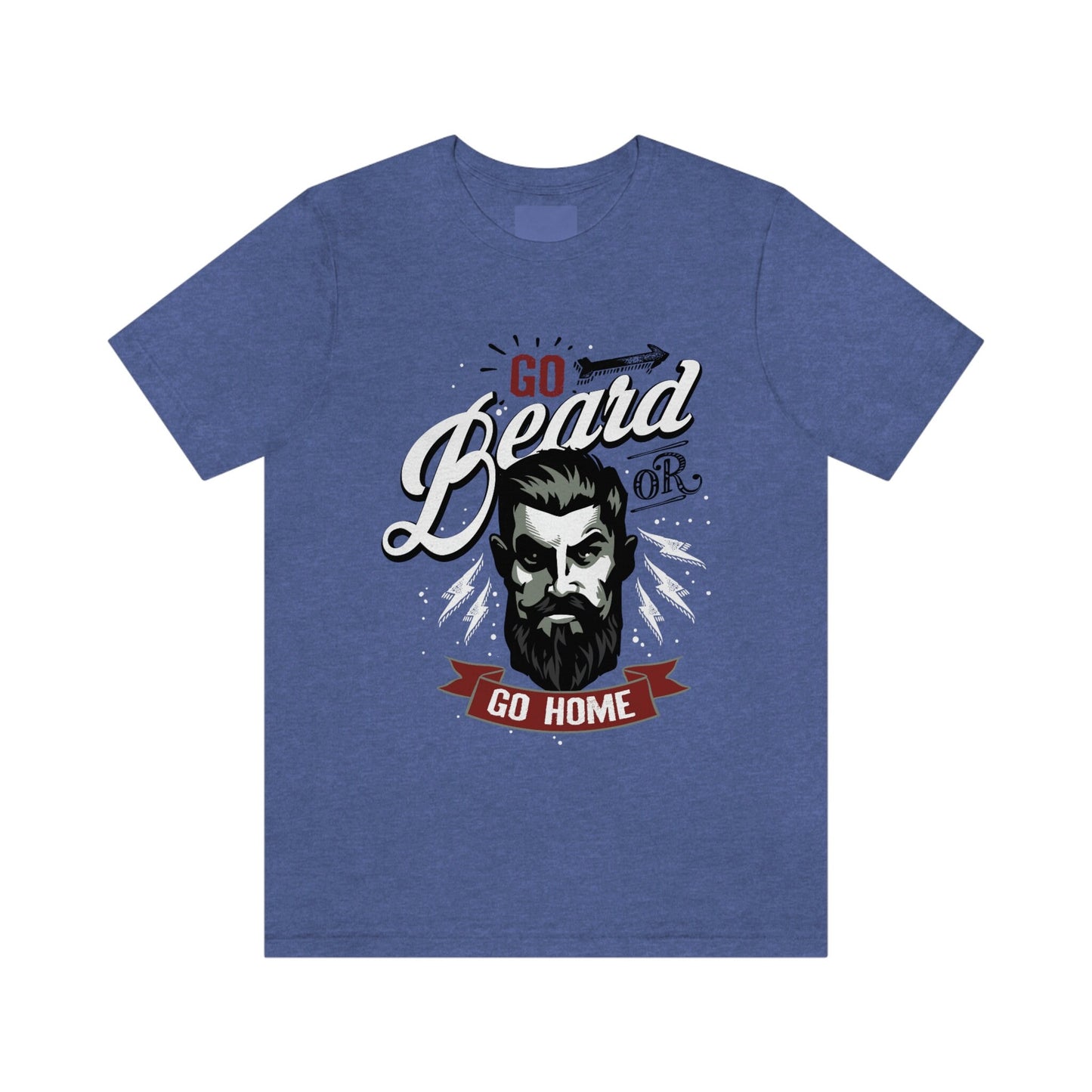 T-shirt Go Beard, T-shirt pour homme avec barbe, T-shirt pour amoureux de la barbe, T-shirt pour homme, T-shirt drôle pour barbe, T-shirt pour amoureux de la barbe, cadeaux pour lui