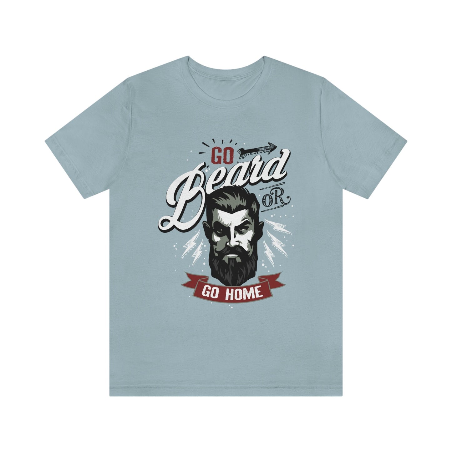 T-shirt Go Beard, T-shirt pour homme avec barbe, T-shirt pour amoureux de la barbe, T-shirt pour homme, T-shirt drôle pour barbe, T-shirt pour amoureux de la barbe, cadeaux pour lui