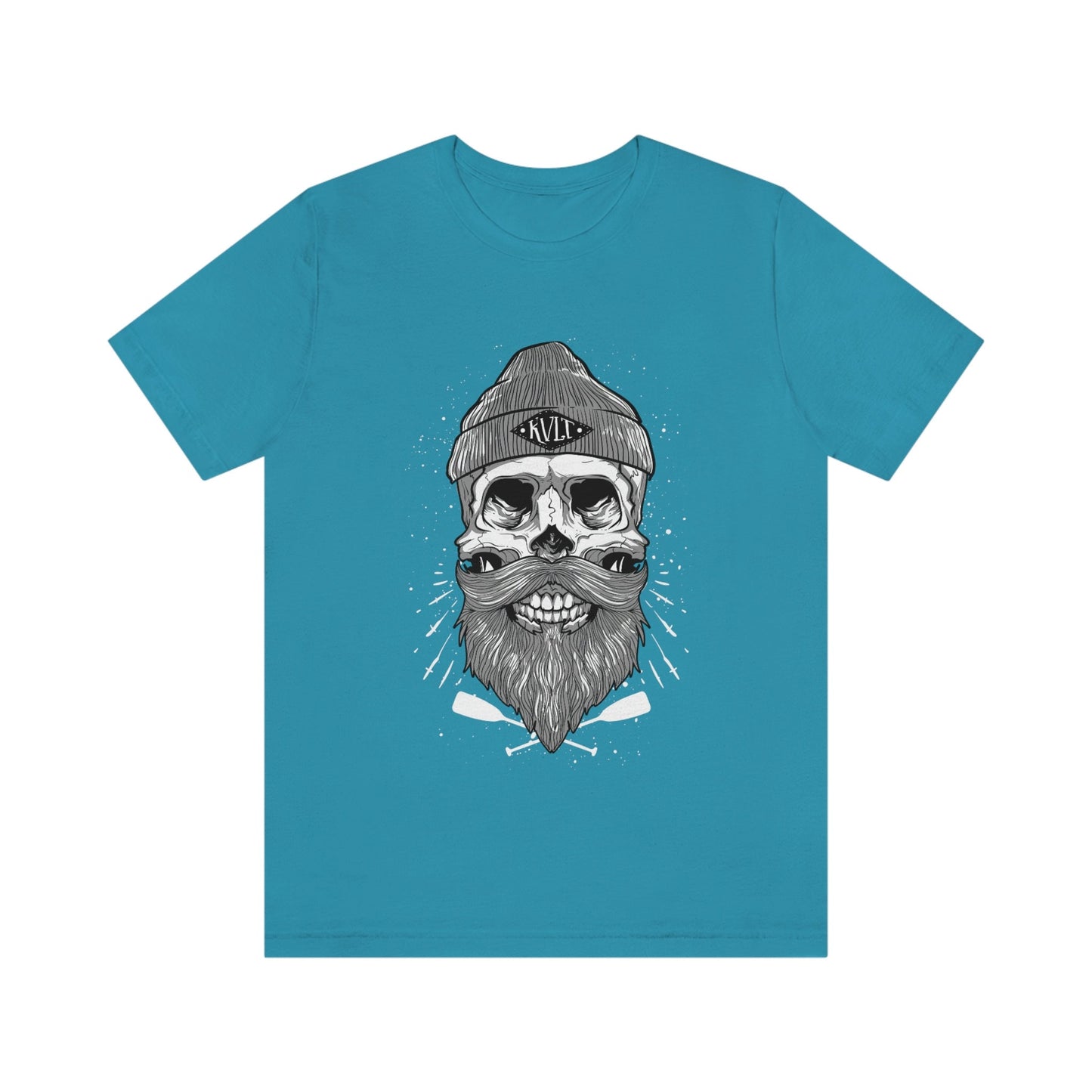 Kult T-shirt, Skull T-shirt, Skeleton Face Shirt, Motorcycle T-Shirt, Skull with Beard Shirt, Motorcycle Shirt, Rockers T-shirt