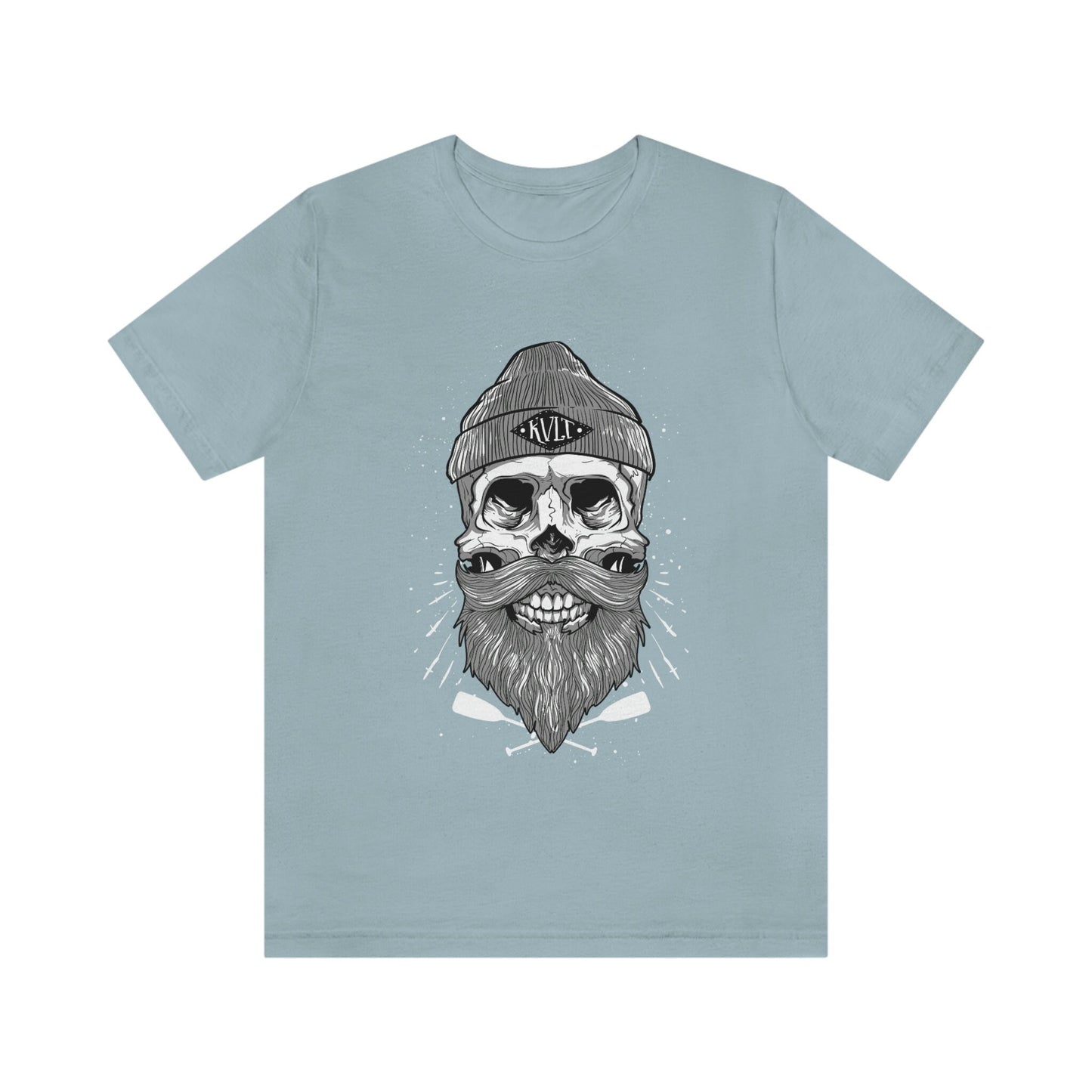 Kult T-shirt, Skull T-shirt, Skeleton Face Shirt, Motorcycle T-Shirt, Skull with Beard Shirt, Motorcycle Shirt, Rockers T-shirt