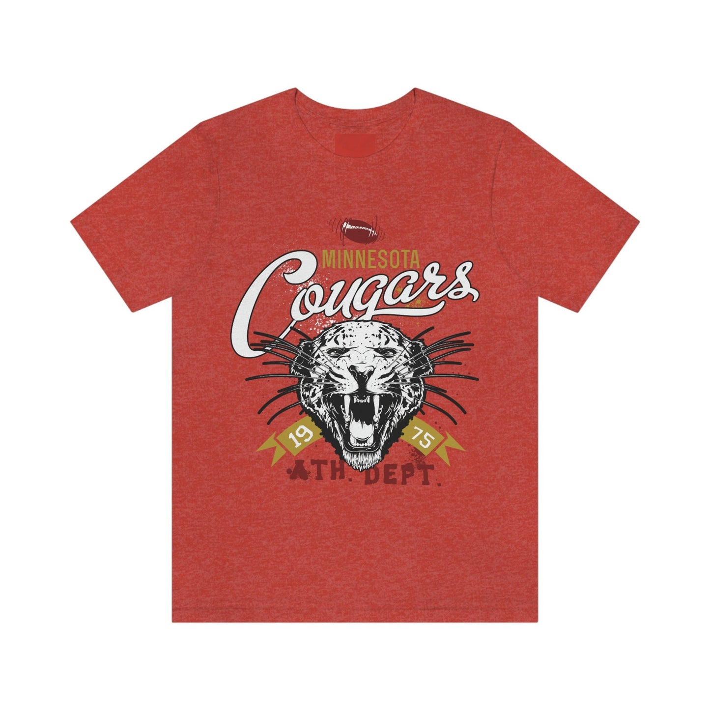 Minnesota Cougars T-shirt, Cougars Shirt, Tiger Shirt, Cat T-shirt, Baseball Shirt, Basketball Sport Shirt, T-shirt for Men, Cat Shirt