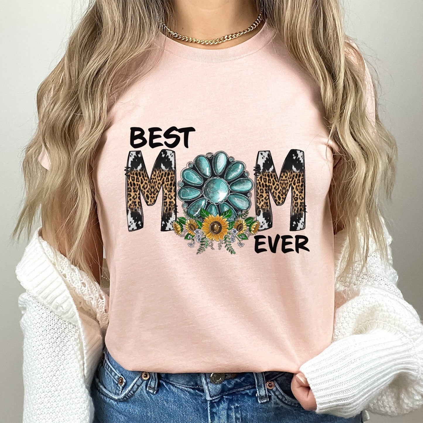 Meilleure maman de tous les temps, chemise pour maman, meilleure chemise pour maman, cadeau pour maman, cadeau pour la fête des mères, chemise pour femme, t-shirt pour meilleure maman, chemise western