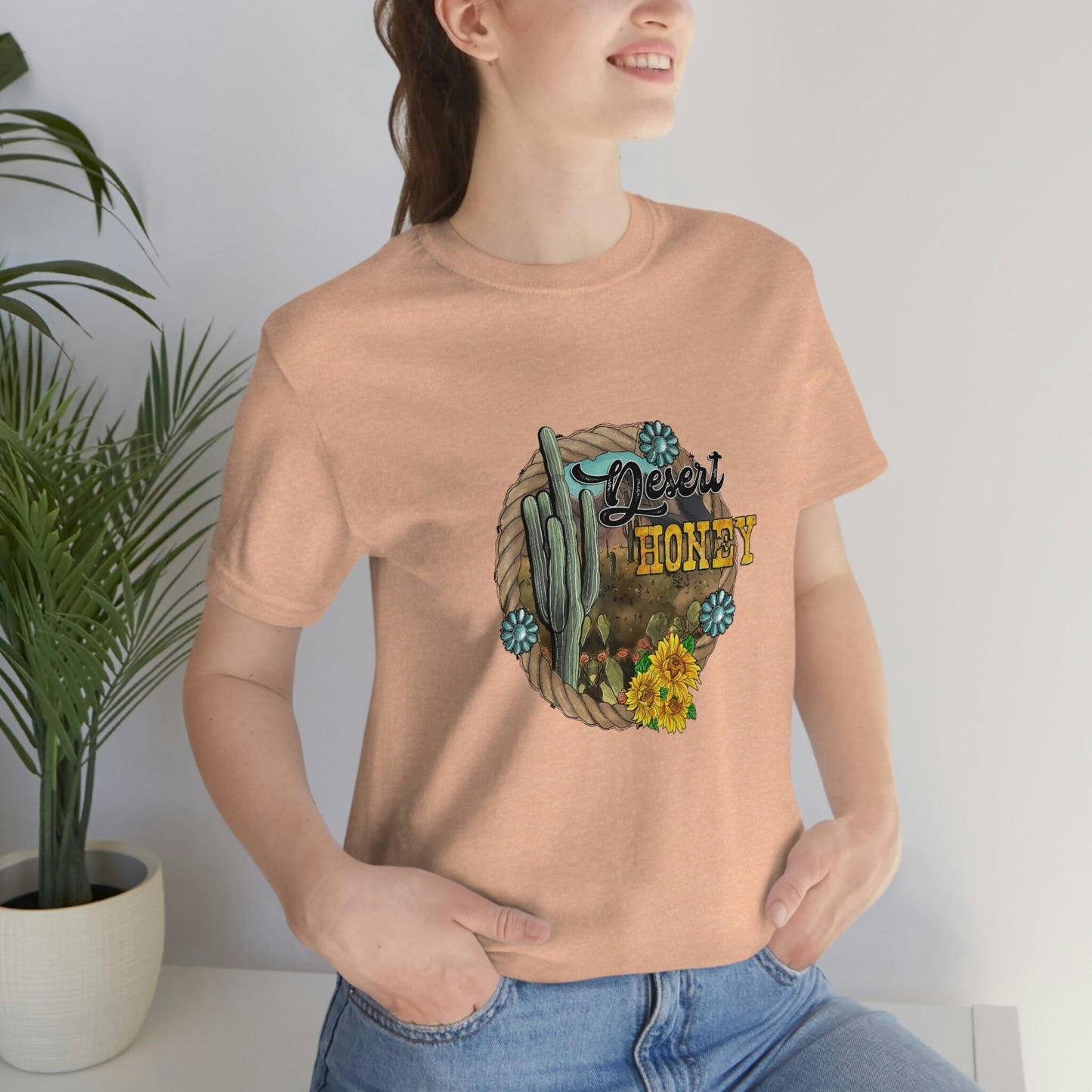 Desert Honey T-Shirt, Western Shirt, Southern Shirt, Cowgirl Shirt, Retro Shirt, Cowboy Shirt, Country Shirt, Rodeo Shirt