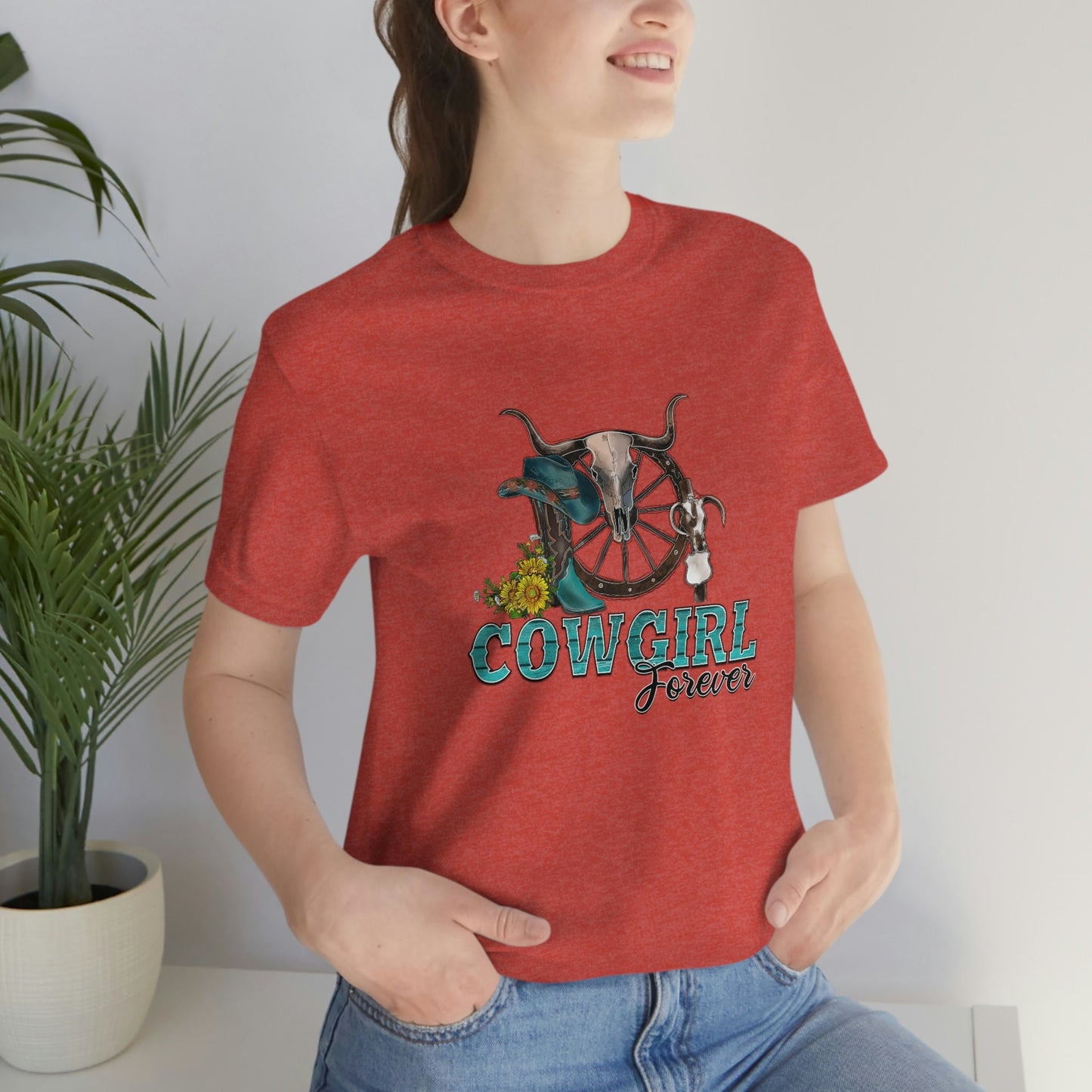 Cowgirl Forever T-Shirt, Country Shirt, Western Shirt, Southern Shirt, Cowgirl Shirt, Retro Shirt, Cowboy Shirt, Rodeo Gift Shirt