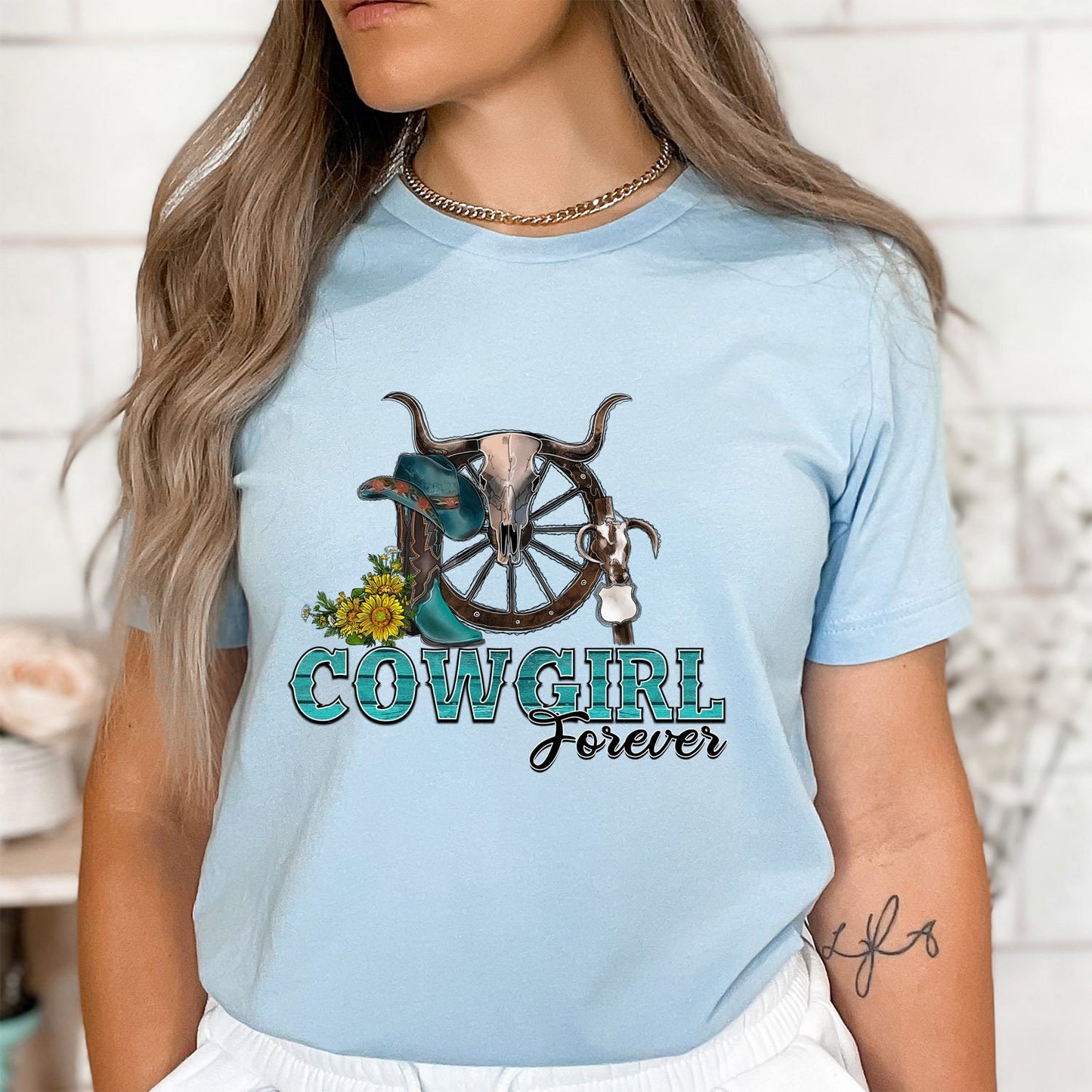 Cowgirl Forever T-Shirt, Country Shirt, Western Shirt, Southern Shirt, Cowgirl Shirt, Retro Shirt, Cowboy Shirt, Rodeo Gift Shirt