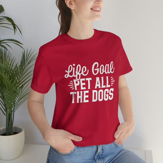 T-shirt « Caresse tous les chiens », T-shirt pour amoureux des animaux, T-shirt avec citation sur les chiens, T-shirt pour maman de chien, T-shirt pour papa de chien, T-shirt pour propriétaire de chien