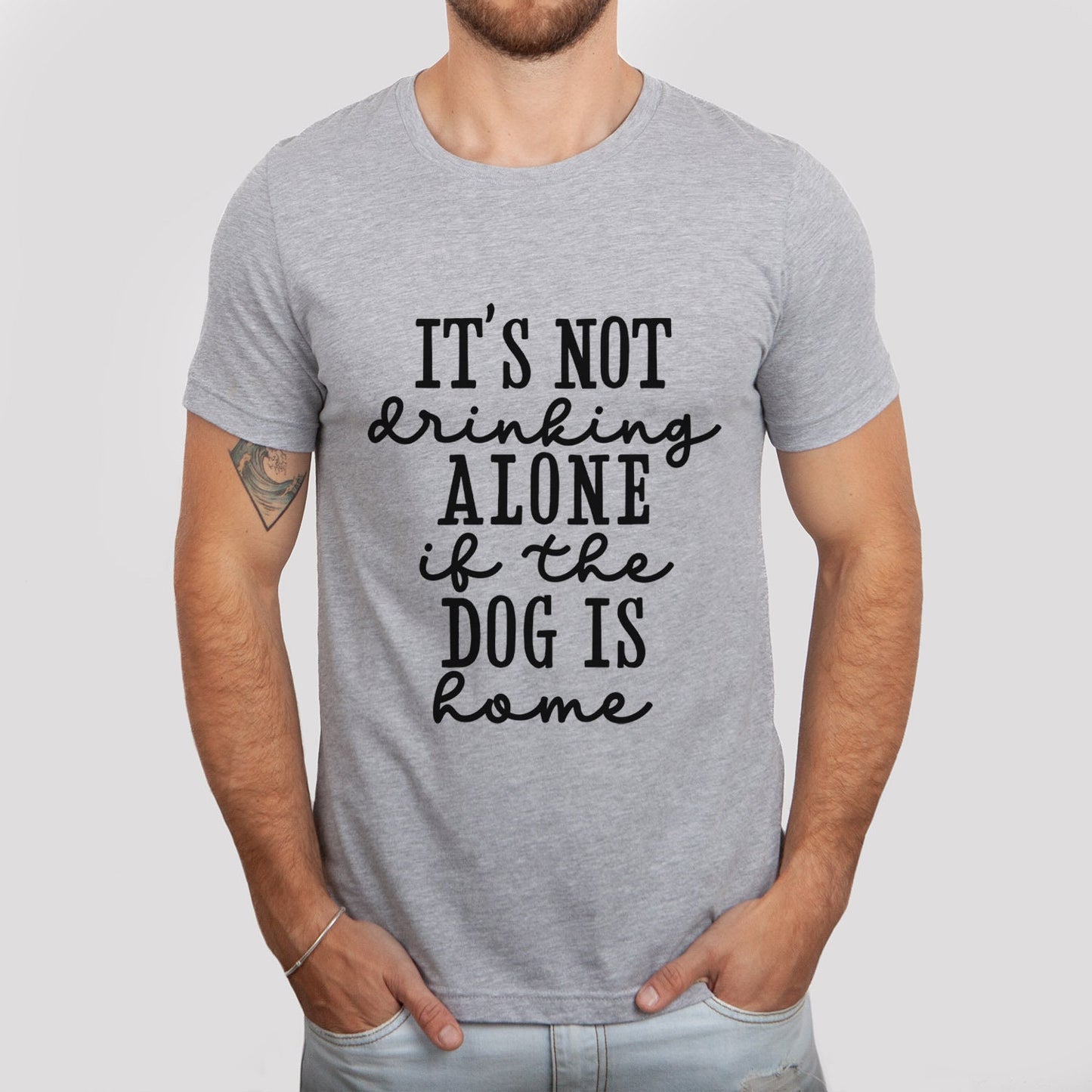 Dogs Lovers T-shirt, Dog Quote Shirt, Dog Mom T-Shirt, Dog Dad Shirt, Dog Owner Gift Shirt, Pet Lover Shirt, Dog is Home T-shirt