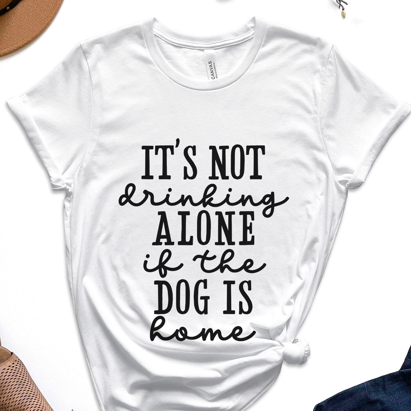 Dogs Lovers T-shirt, Dog Quote Shirt, Dog Mom T-Shirt, Dog Dad Shirt, Dog Owner Gift Shirt, Pet Lover Shirt, Dog is Home T-shirt