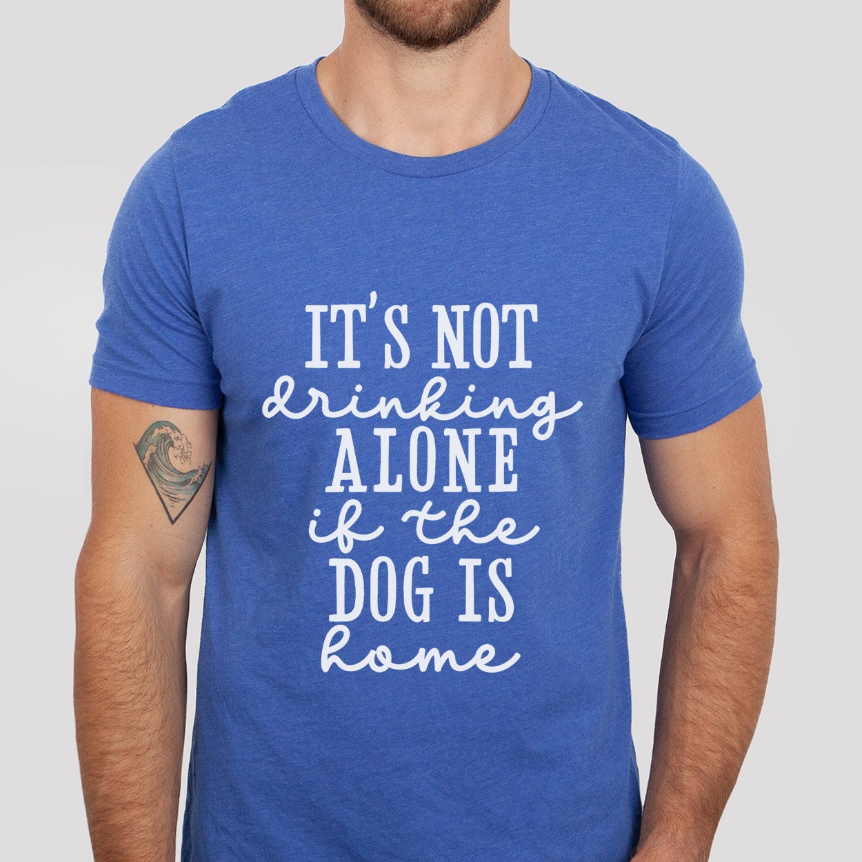 Dogs Lovers T-shirt, Dog Quote Shirt, Dog Mom T-Shirt, Dog Dad Shirt, Dog Owner Gift Shirt, Pet Lover Shirt, Dog is Home T-shirt