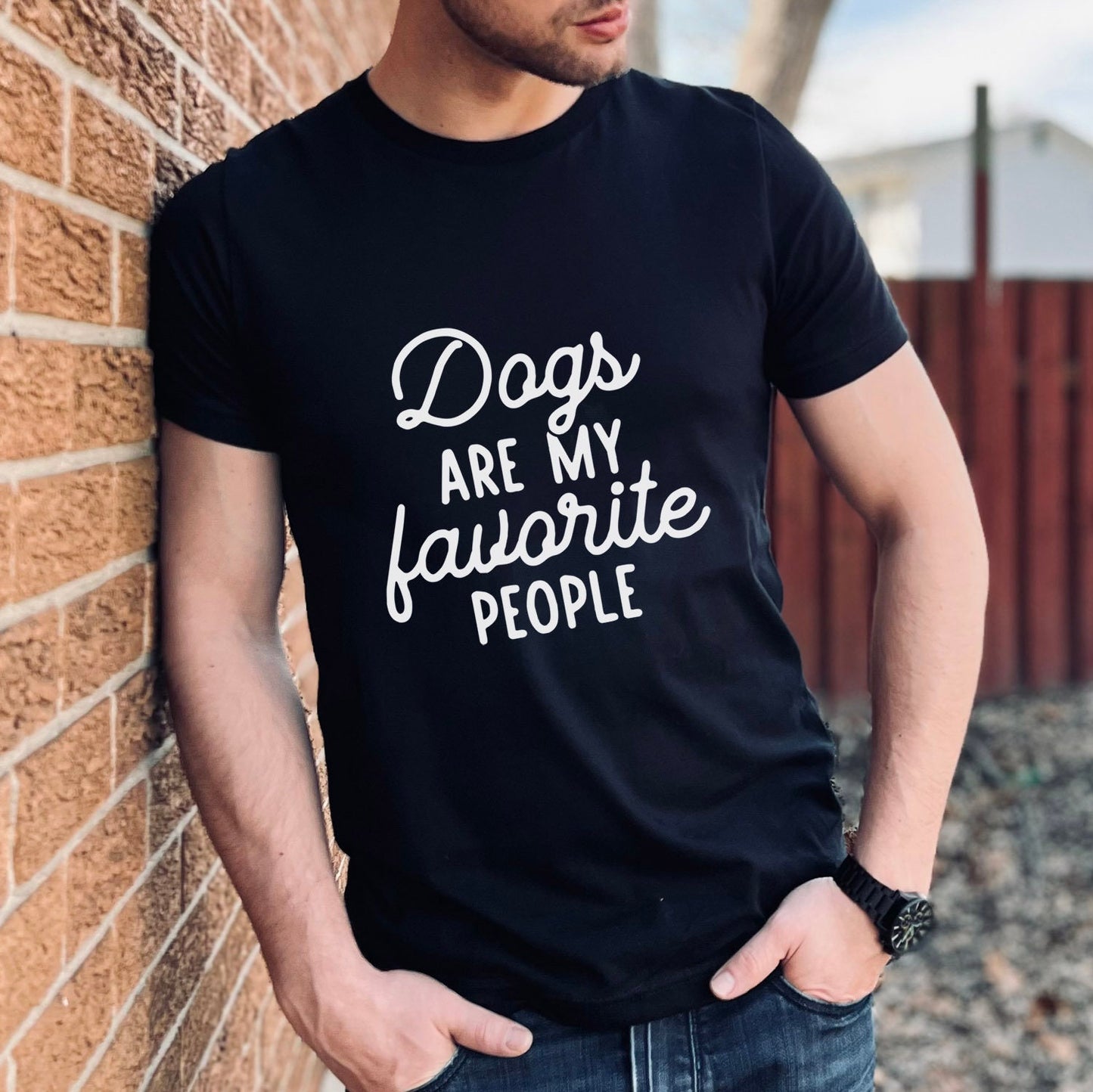 Dogs are my Favorite People T-shirt, Dog Lovers T-shirt, Dog Quote Shirt, Dog Mom T-Shirt, Dog Dad Shirt, Dog Owner Gift Shirt