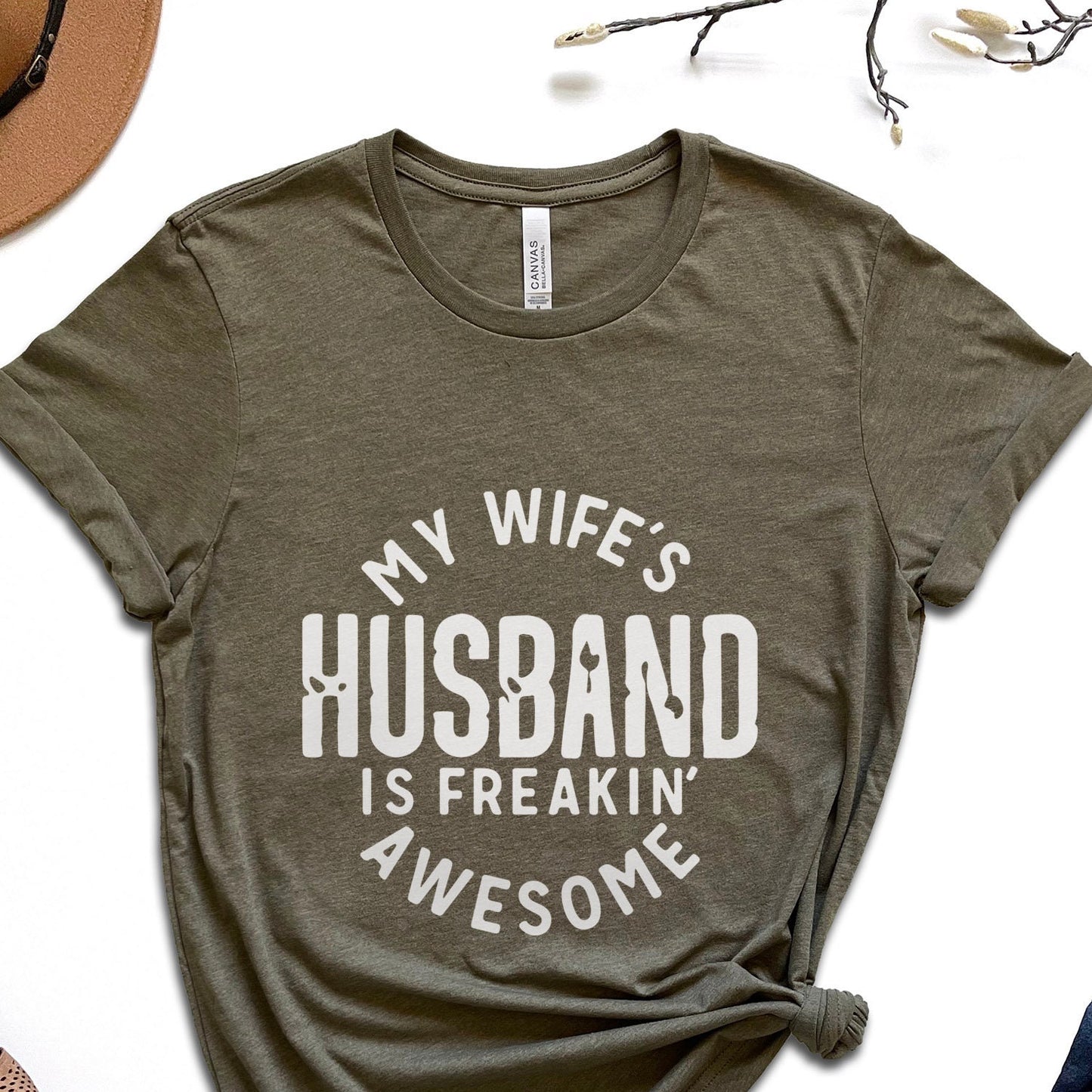 Awesome Husband T-shirt, Funny Husband Shirt, Anniversary Gift T-shirt for Husband, Funny Anniversary Gift Shirt for Husbands