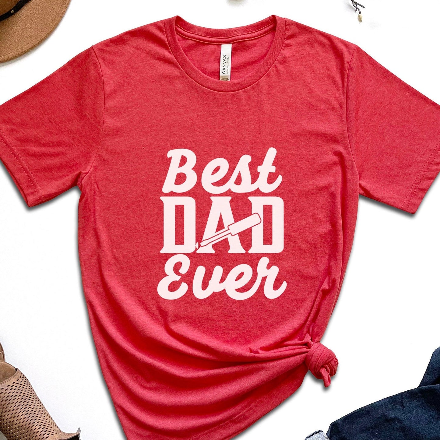 T-shirt « Meilleur papa de tous les temps », « T-shirt drôle de papa », « T-shirt cadeau pour papa », « T-shirt papa », « Cadeau pour papa », « T-shirt drôle pour papa », « T-shirt cadeau pour la fête des pères »