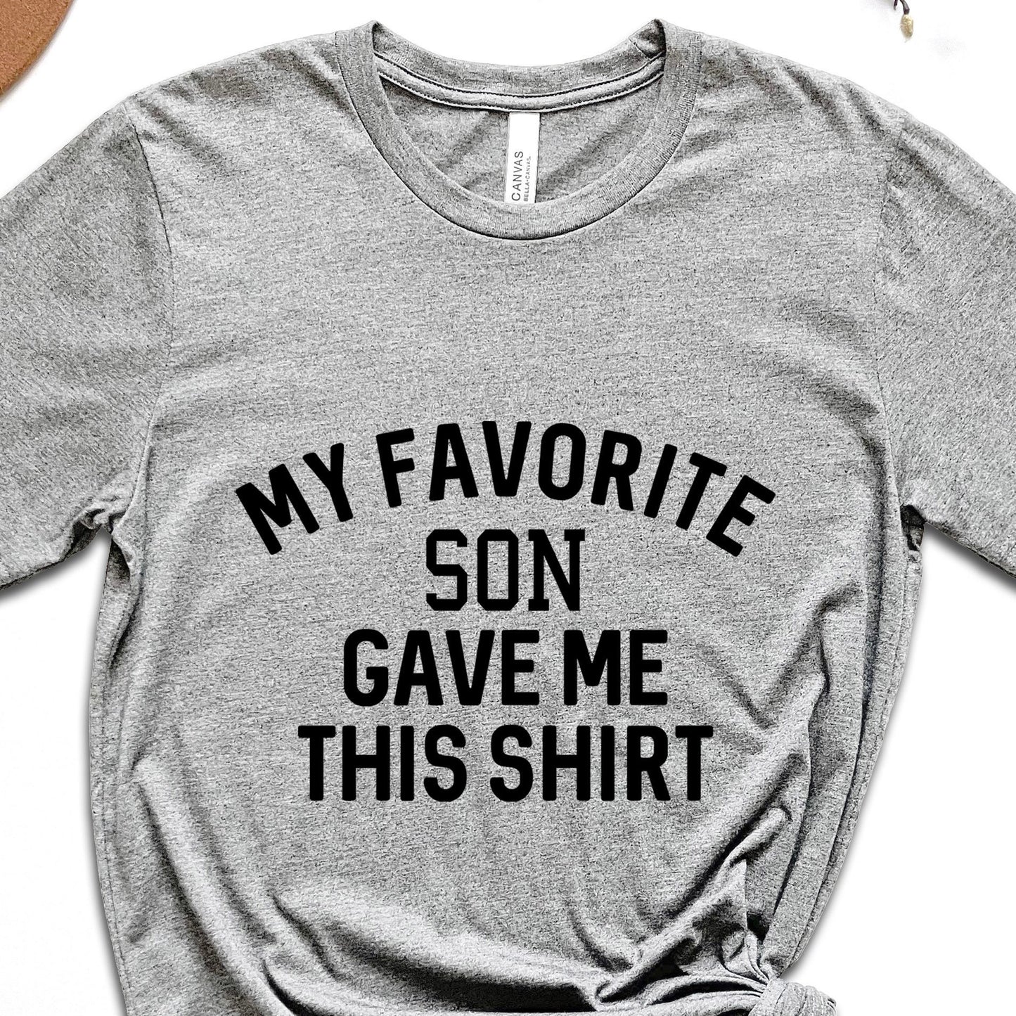 My Favorite Son Gave Me This Shirt, Funny Gift for Dad, Gift for Dad, Father's Day gift, Gift from Son to Dad, Gift Shirt for Dad