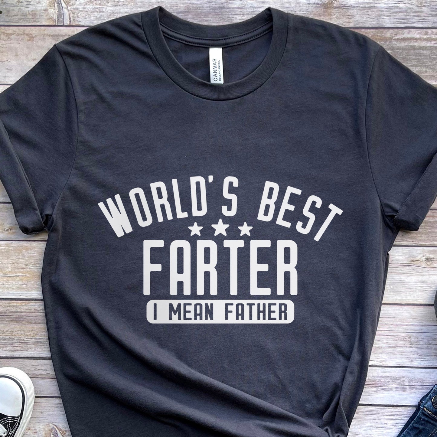 World's Best Farter Shirt, Farter Dad Shirt, Funny Dad Shirts, Gift for Dad, Funny Shirt for Dad, Father's Day Gift Shirt, Humor Shirts