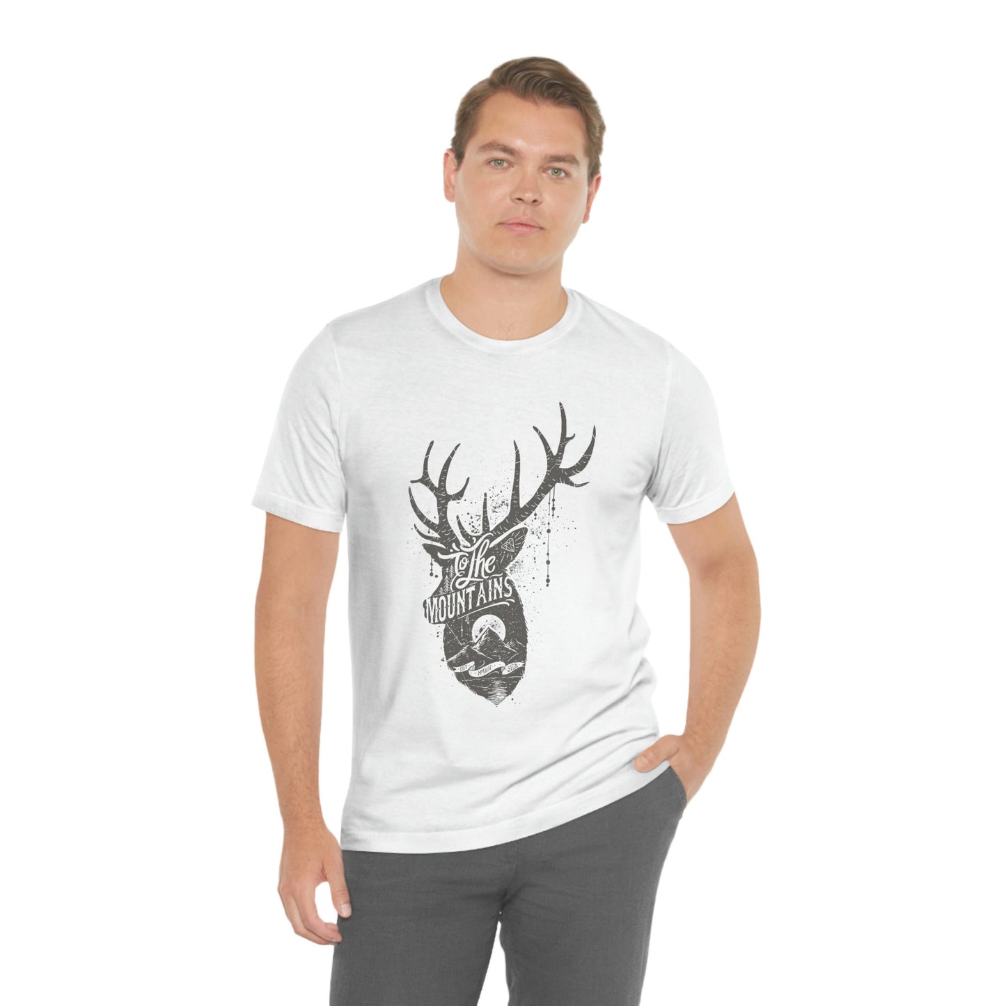 To The Mountains T-shirt, Deer T-Shirt, Wild T-shirt, Camping Shirt, Adventure T-shirt, Outdoor T-Shirt, Nature Shirt, Travel Shirt