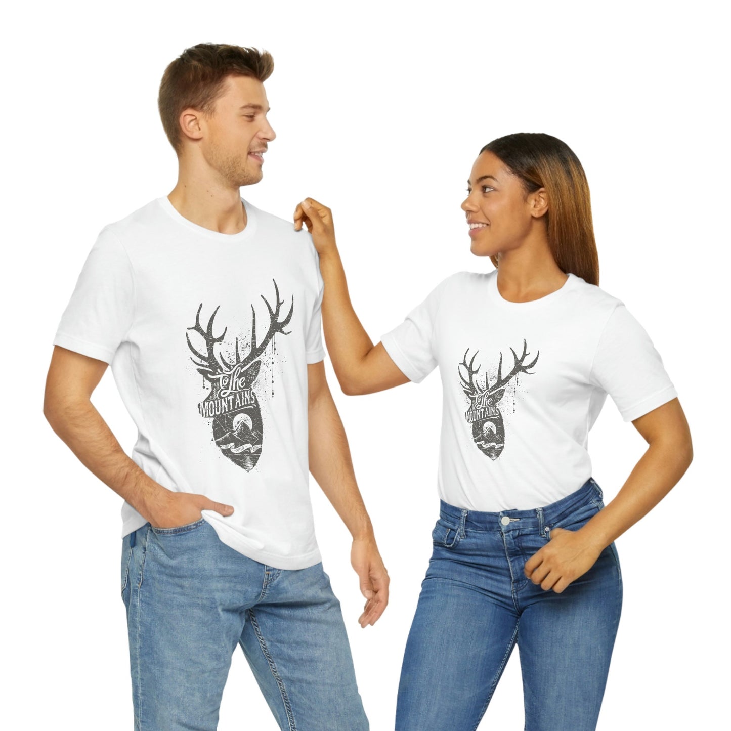 To The Mountains T-shirt, Deer T-Shirt, Wild T-shirt, Camping Shirt, Adventure T-shirt, Outdoor T-Shirt, Nature Shirt, Travel Shirt