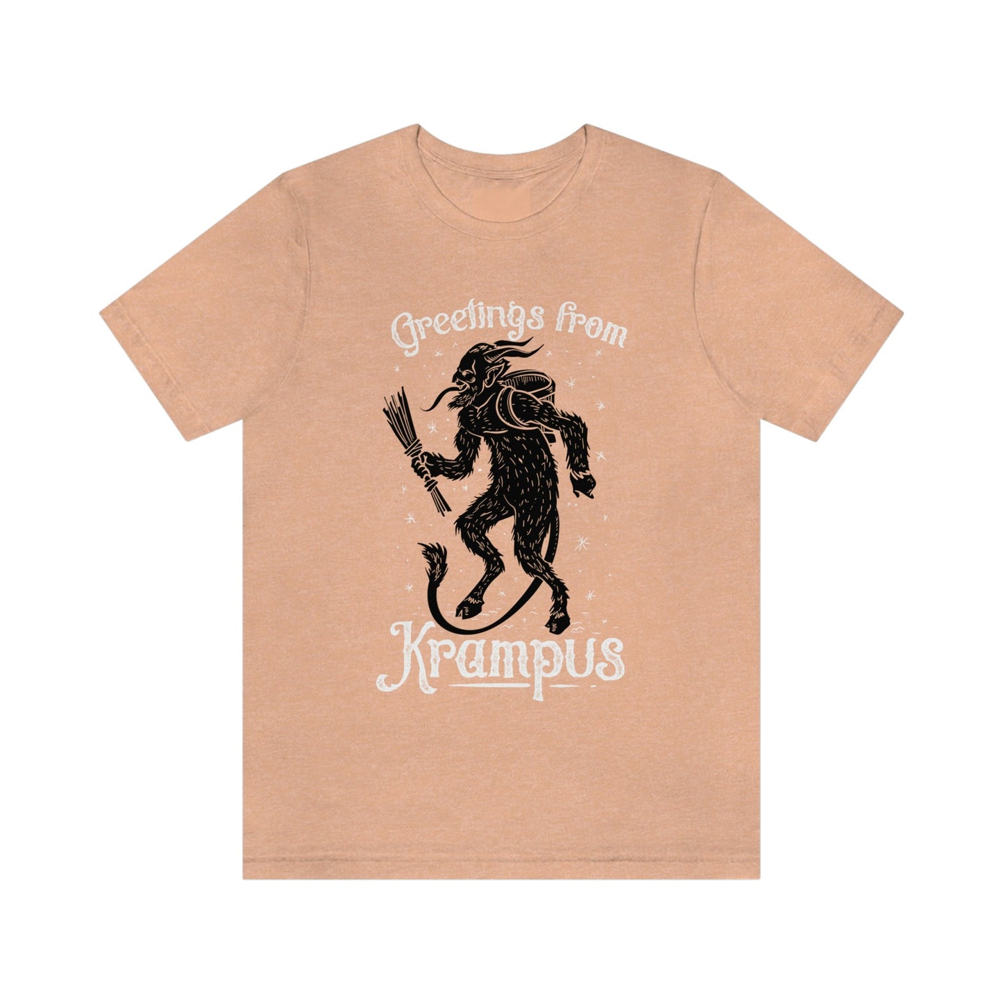 T-shirt Krampus, T-shirt d'horreur, T-shirt démon, T-shirt squelette, T-shirt cadeau pour les amateurs de heavy metal, T-shirt gothique, vêtements de sorcière