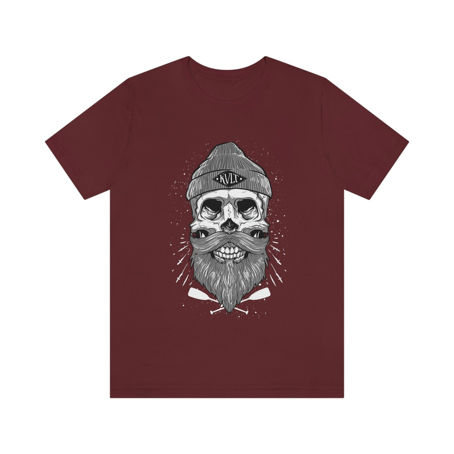 Kult T-shirt, Skull T-shirt, Skeleton Face Shirt, Motorcycle T-Shirt, Skull with Beard Shirt, Motorcycle Shirt, Rockers T-shirt