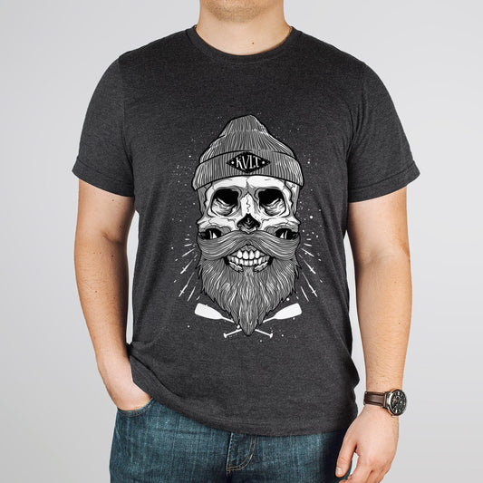 Kult T-shirt, Skull T-shirt, Skeleton Face Shirt, Motorcycle T-Shirt, Skull with Beard Shirt, Motorcycle Shirt, Rockers T-shirt