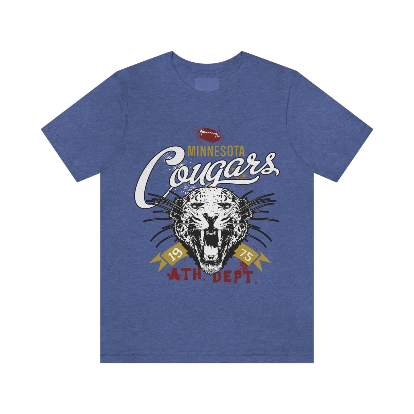 Minnesota Cougars T-shirt, Cougars Shirt, Tiger Shirt, Cat T-shirt, Baseball Shirt, Basketball Sport Shirt, T-shirt for Men, Cat Shirt