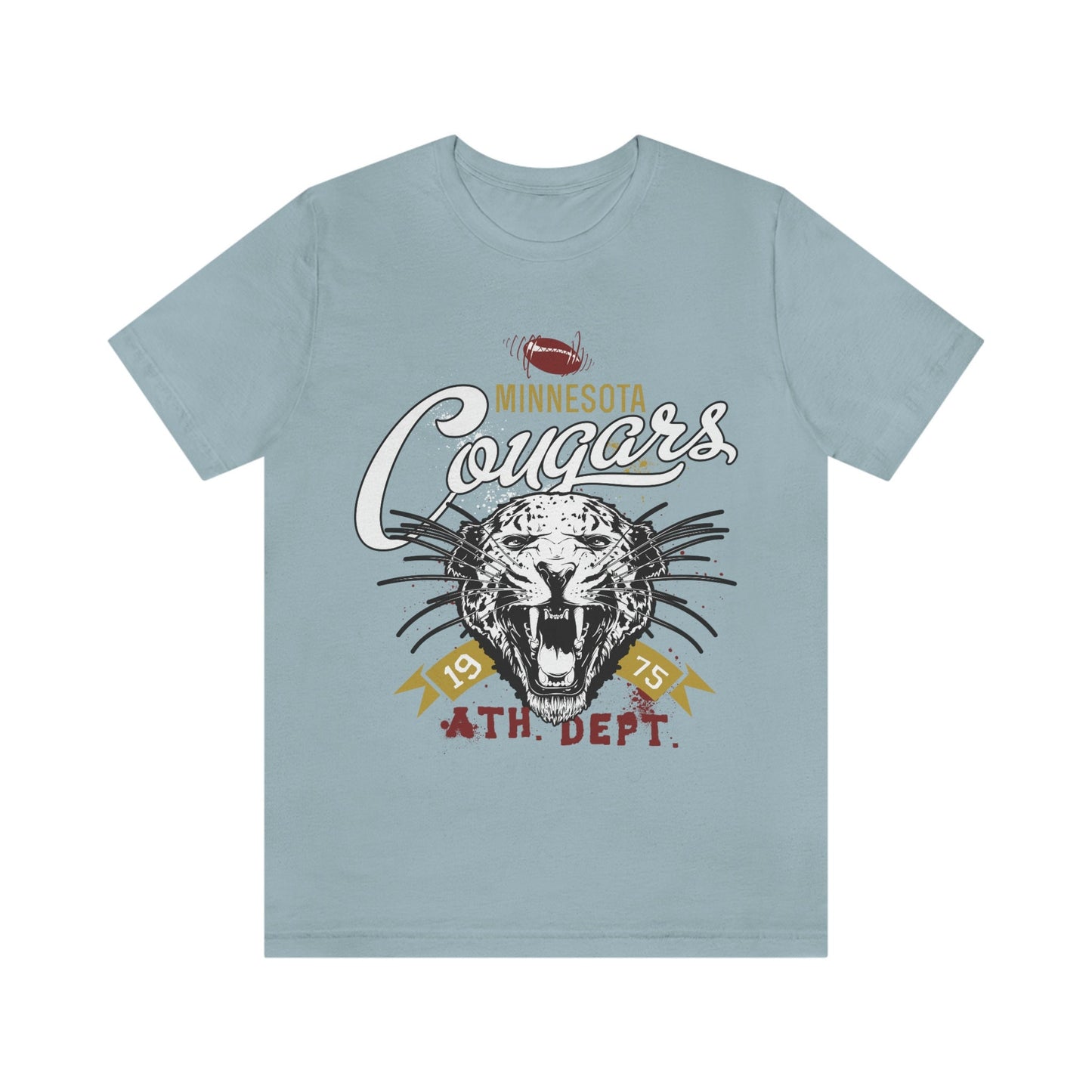 Minnesota Cougars T-shirt, Cougars Shirt, Tiger Shirt, Cat T-shirt, Baseball Shirt, Basketball Sport Shirt, T-shirt for Men, Cat Shirt