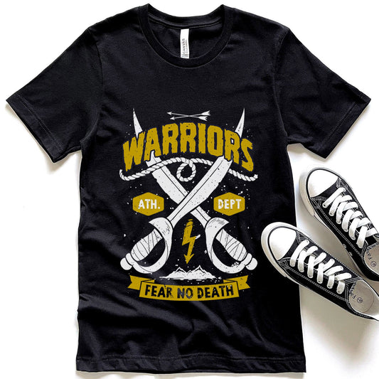 Warriors T-shirt, Knight T-shirt, Swords Shirt, Strong Motivation Shirt, Positive Tee, Survivor T-shirt, Strong Woman or Man, Vintage Shirt