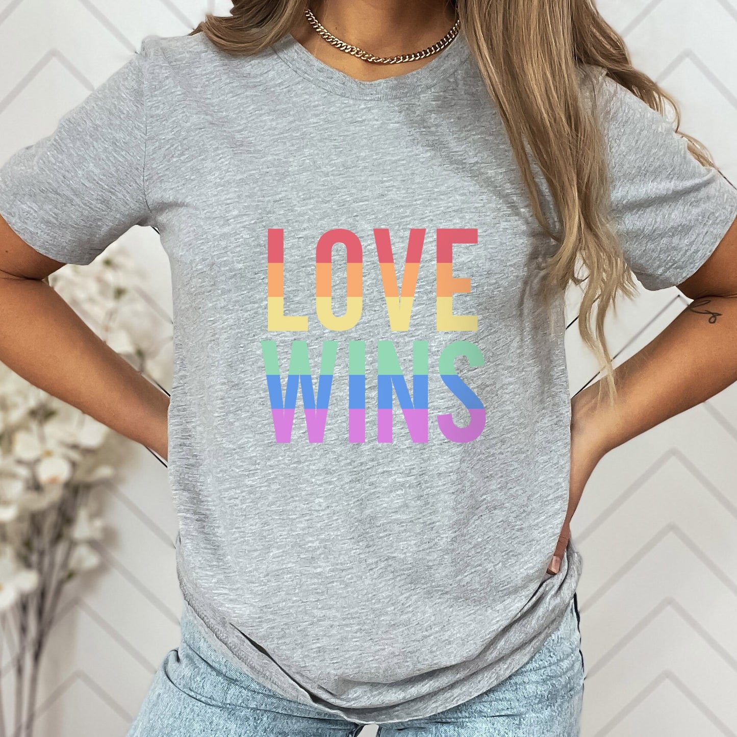 T-shirt Love Wins, T-shirt aux couleurs de l'arc-en-ciel, T-shirt de soutien LGBTQ, T-shirt Pride, T-shirts de gentillesse, T-shirt Gay Pride, T-shirt Égalité